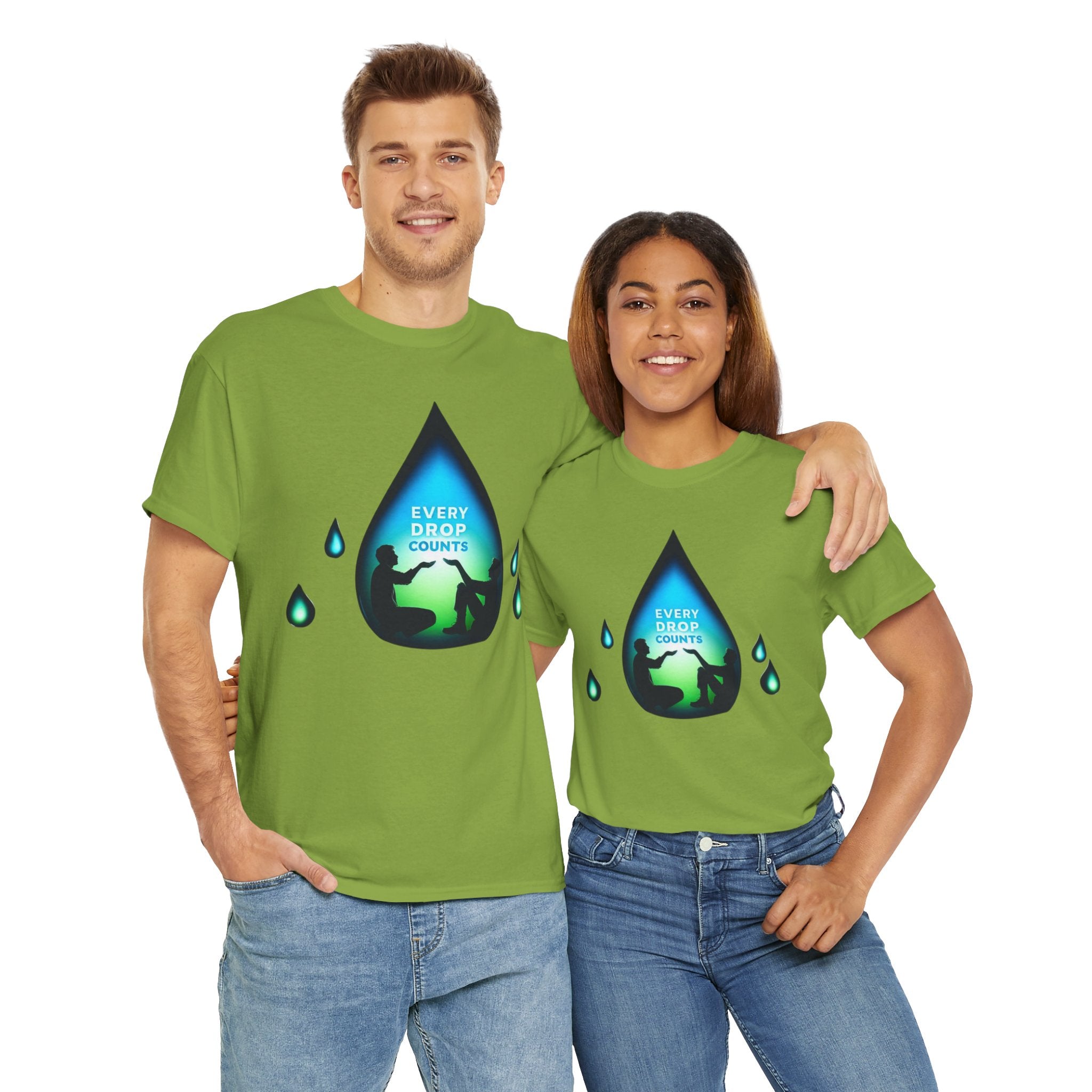 Every Drop Counts T-Shirt: Make a Statement with Sustainable Style