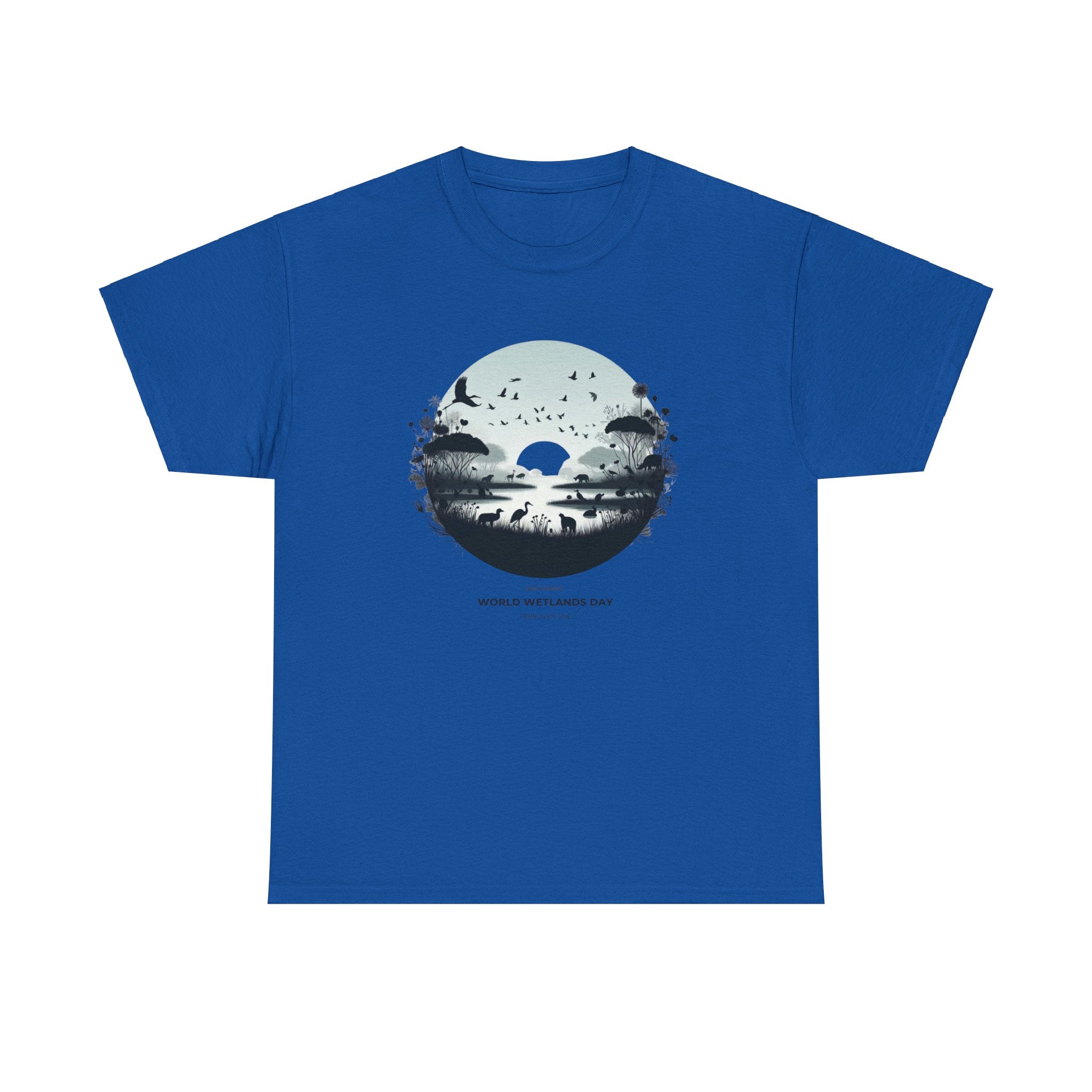 World Wetlands Day Commemorative T-Shirt: Celebrate Nature's Sanctuaries in Style