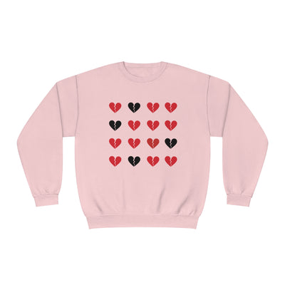 Broken Heart Valentine Sweatshirt - Funny Valentine's Day Gift for the Broken-Hearted