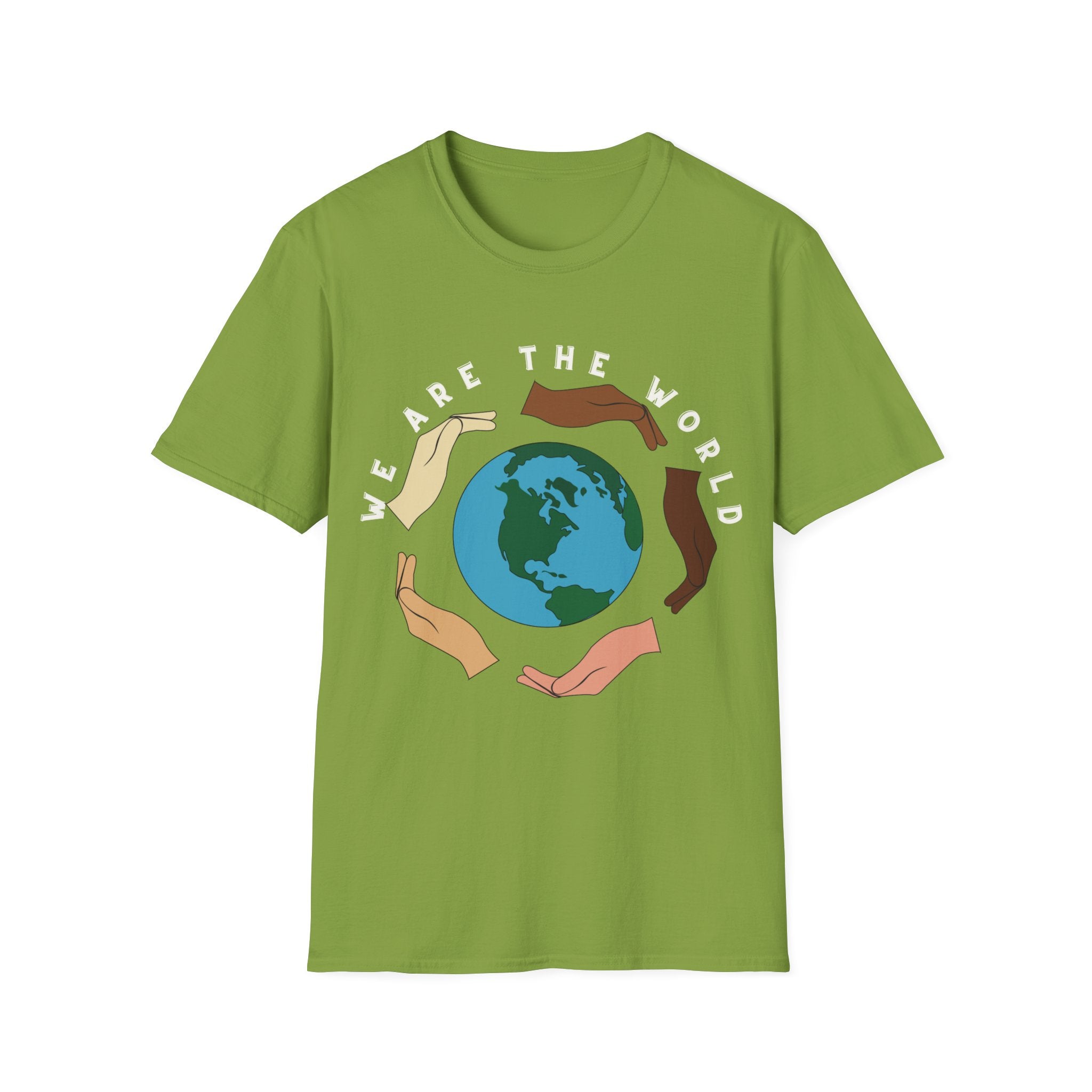 Global Unity 'We Are the World' T-Shirt: Stand Together in Style