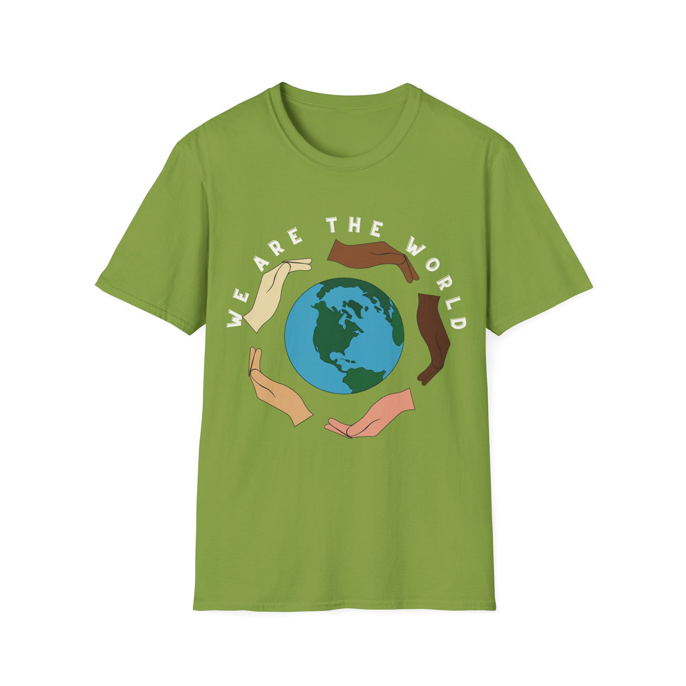 Global Unity 'We Are the World' - Solidarity T-Shirt