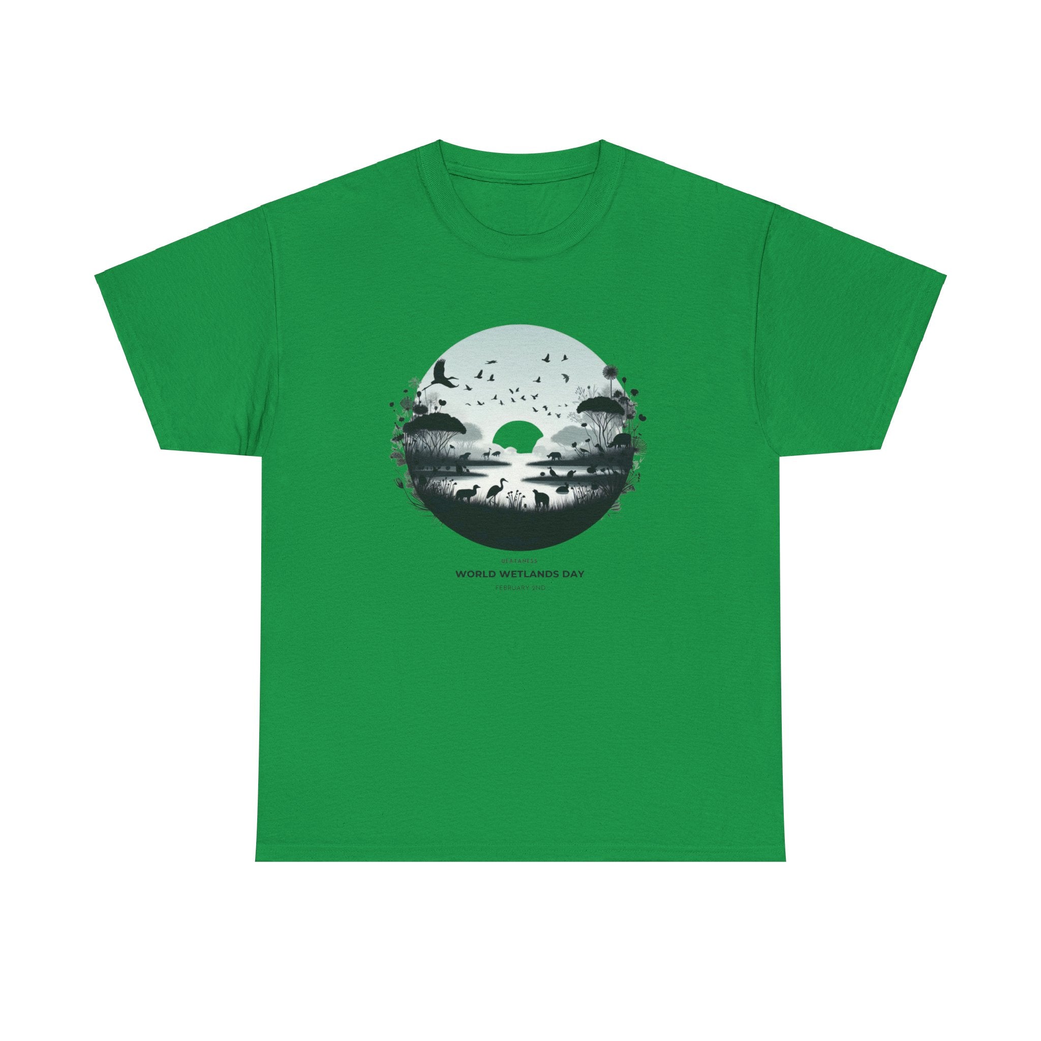 World Wetlands Day Commemorative T-Shirt: Celebrate Nature's Sanctuaries in Style