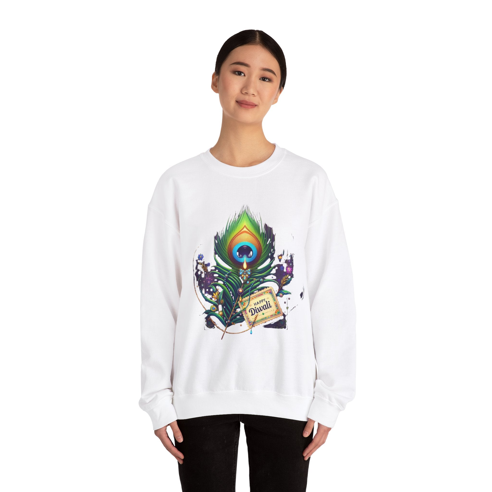 Happy Diwali Celebration Sweatshirt - Spread Festive Joy in Style"