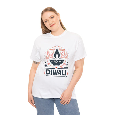 Diwali Celebration T-Shirt | Illuminate Your Style with Elegance