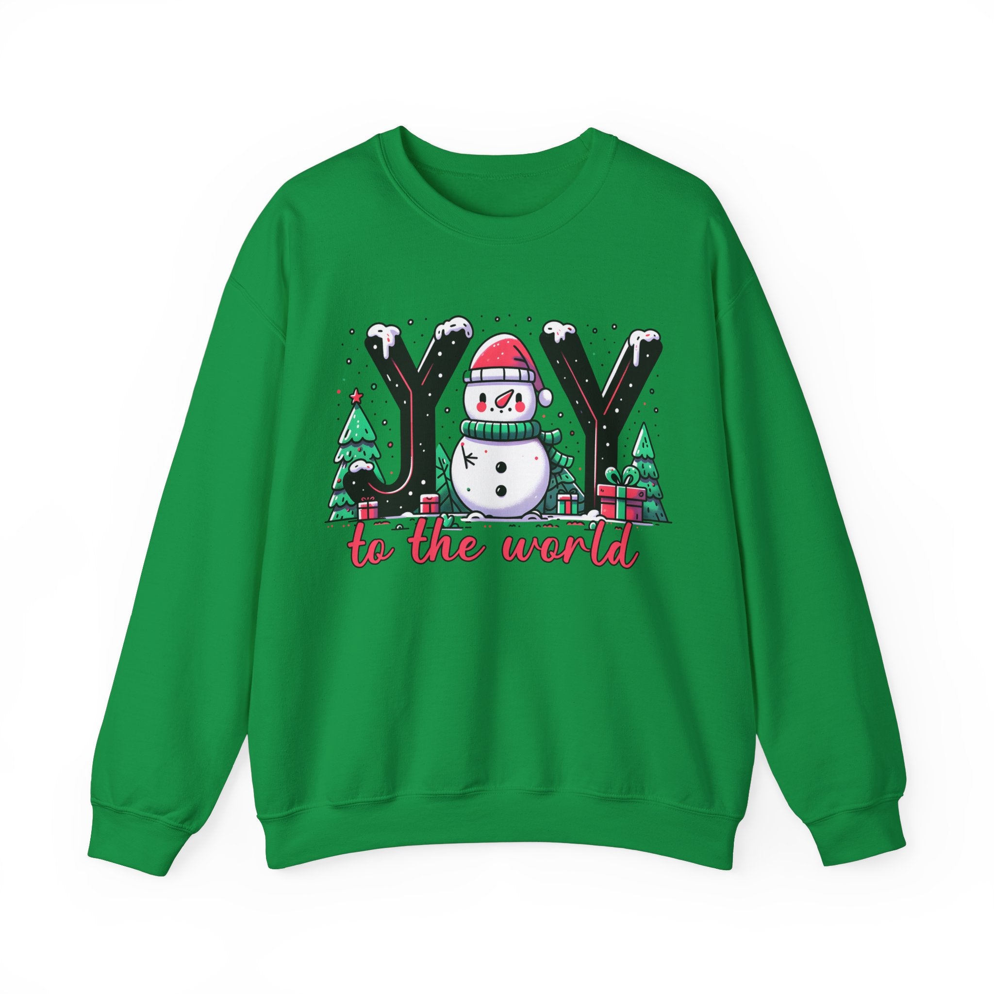 Spread Holiday Cheer with our 'Joy to the World' Christmas Sweatshirt