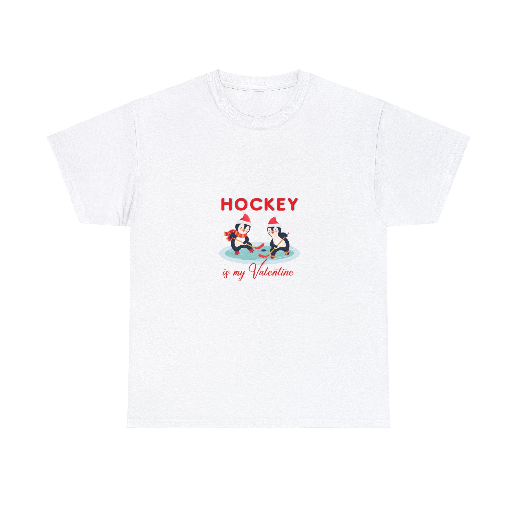 Exclusive 'Hockey is My Valentine' T-Shirt for True Fans | Premium Quality Cotton Tee