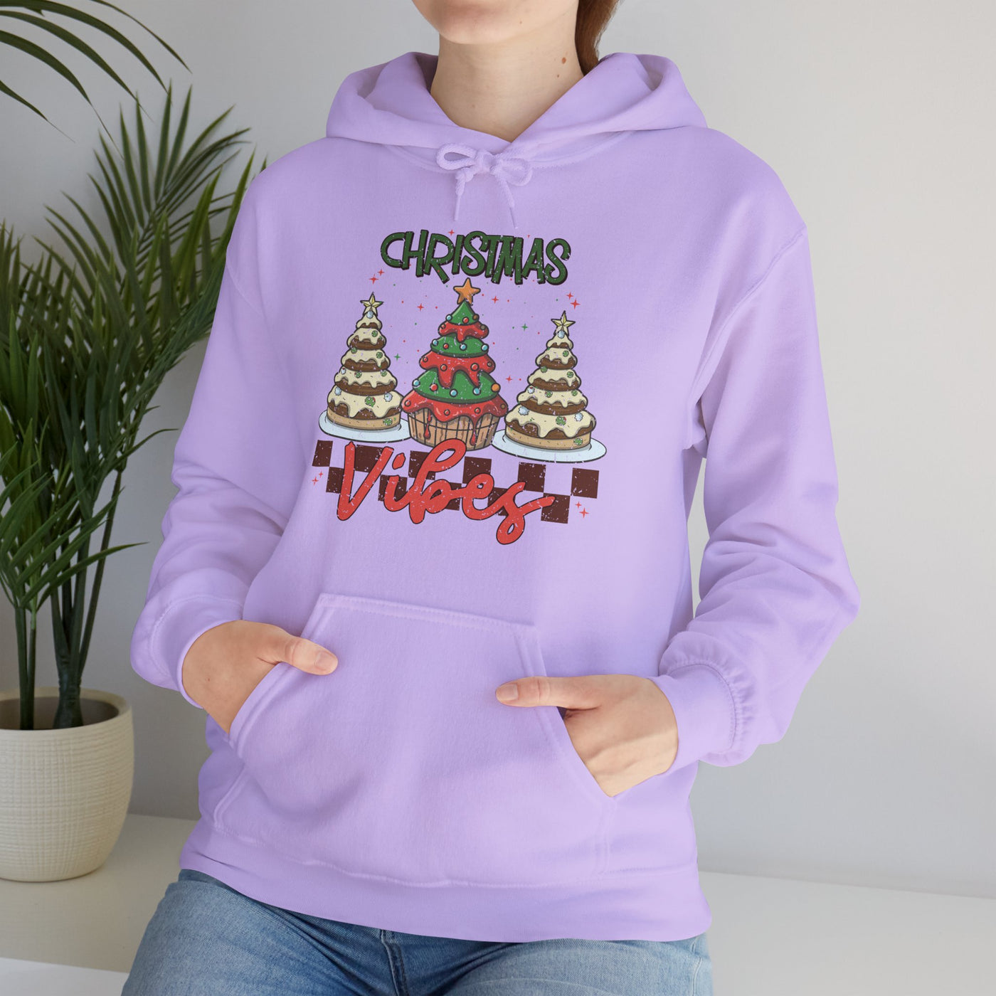 Cozy Christmas Vibes Hoodie: Spread Holiday Cheer in Style