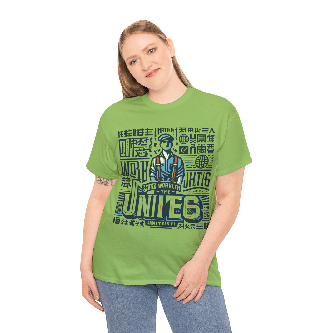 International Labor Day T-Shirt: Global Unity, One Language