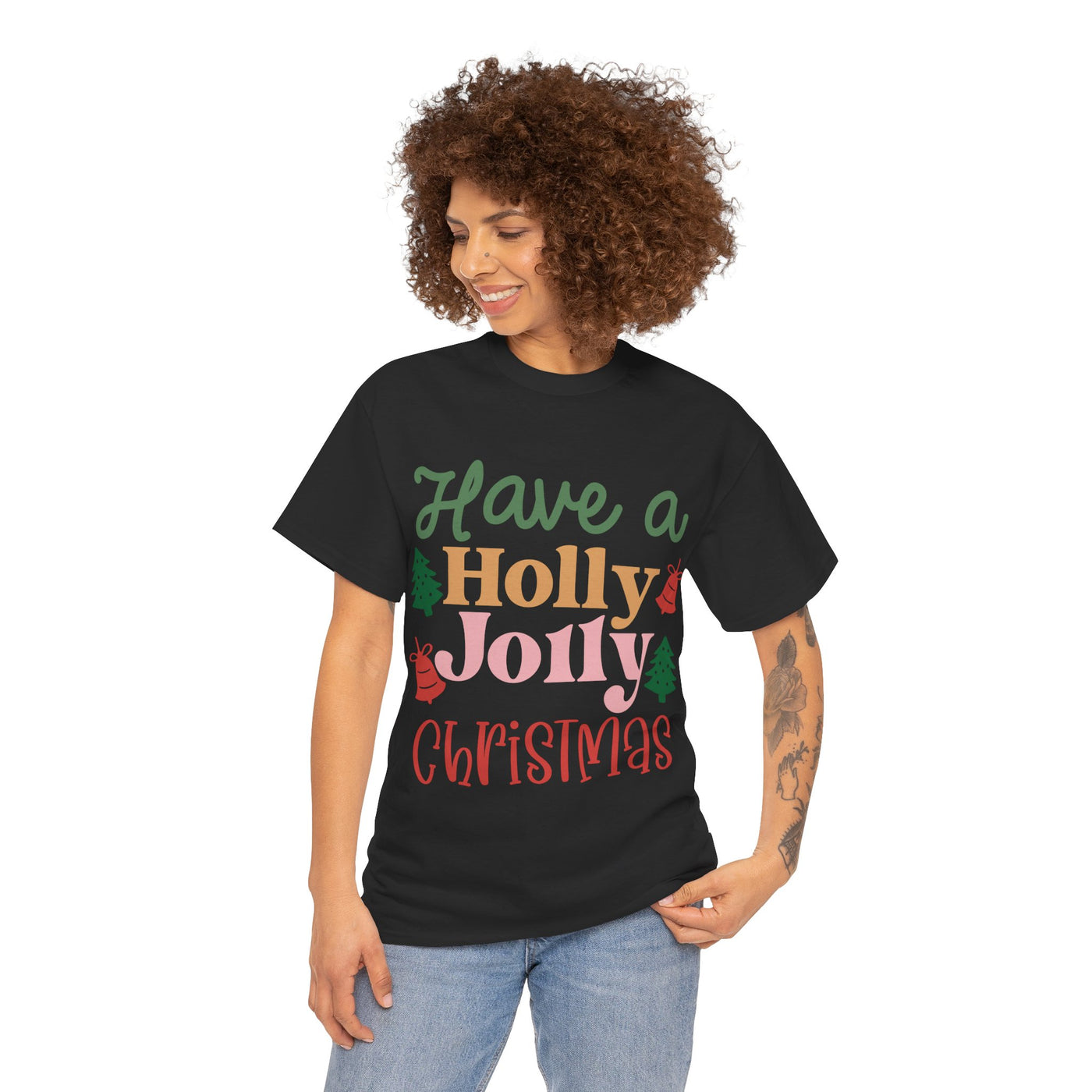 Holly Jolly Christmas Tee: Festive Fun for the Whole Family