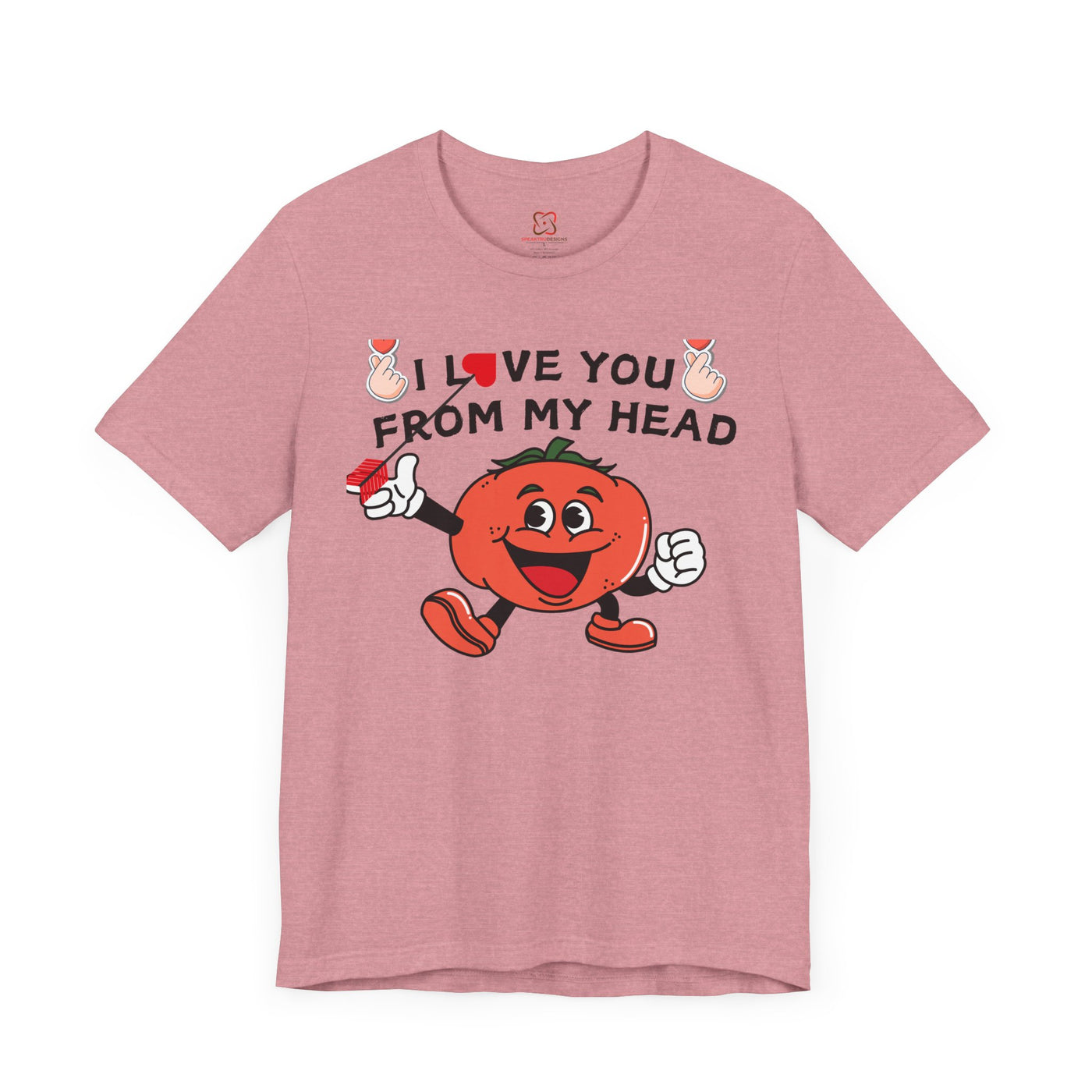 I Love You From My Head To My Toes Valentine's Day T-Shirt - Cute & Romantic Couple Tee"