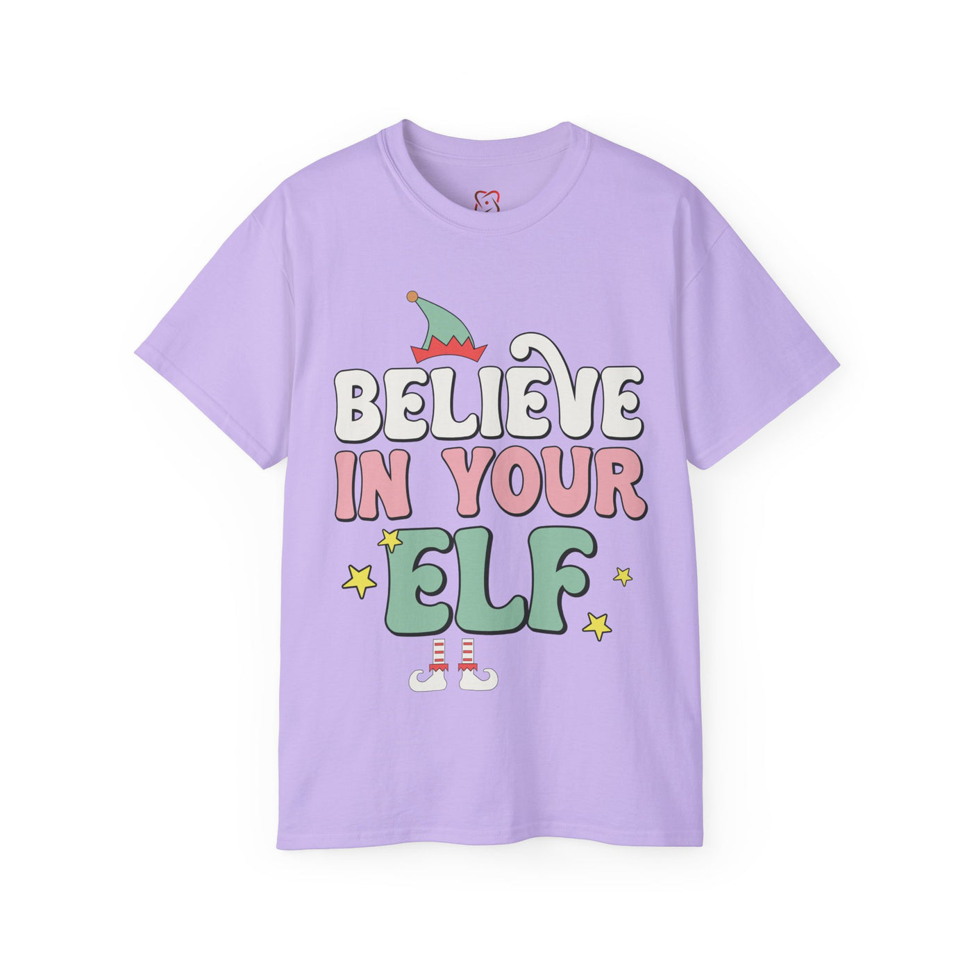 Believe in Your Elf Christmas Tee - Festive Holiday Shirt