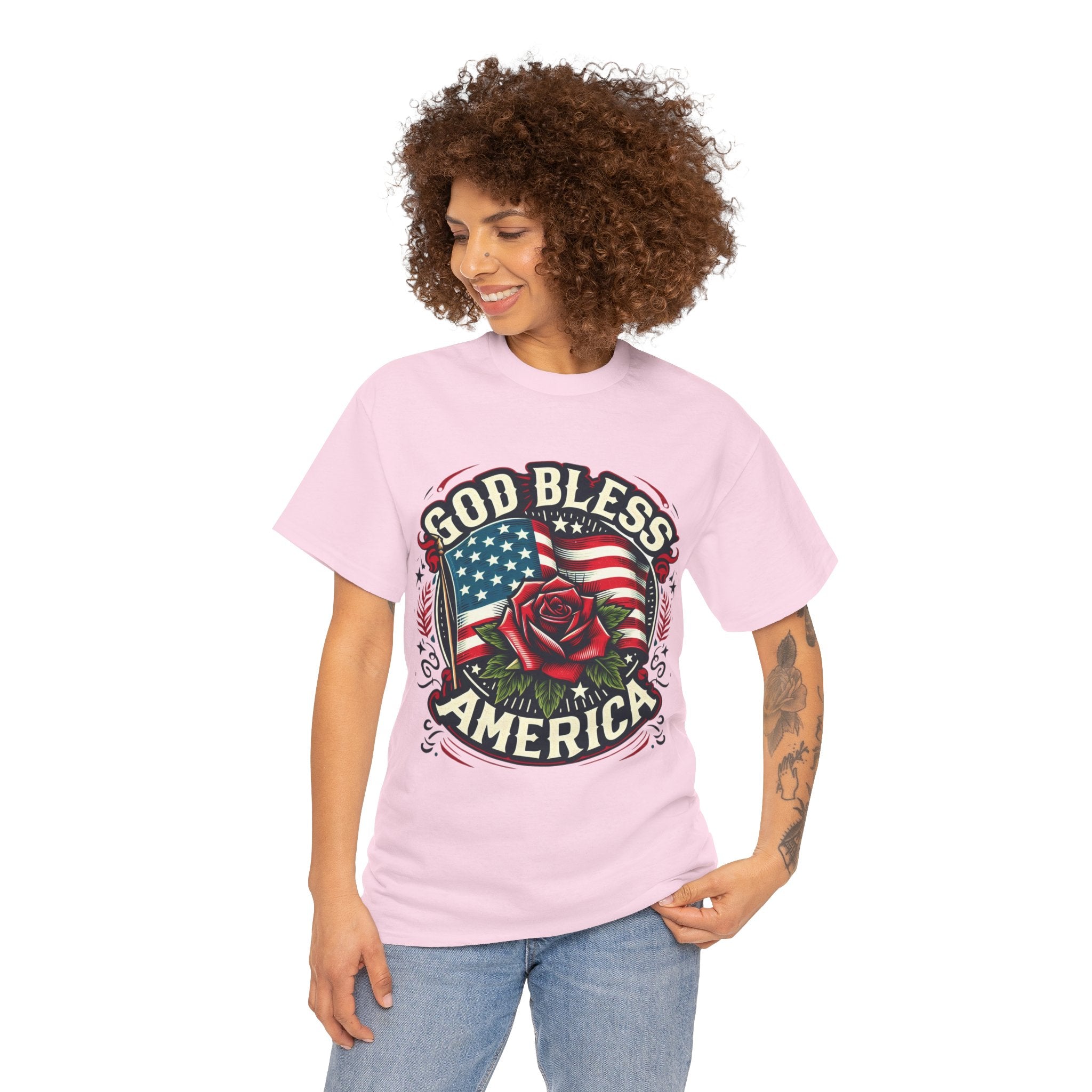 God Bless America T-Shirt: Patriotic Tee for Proud Americans