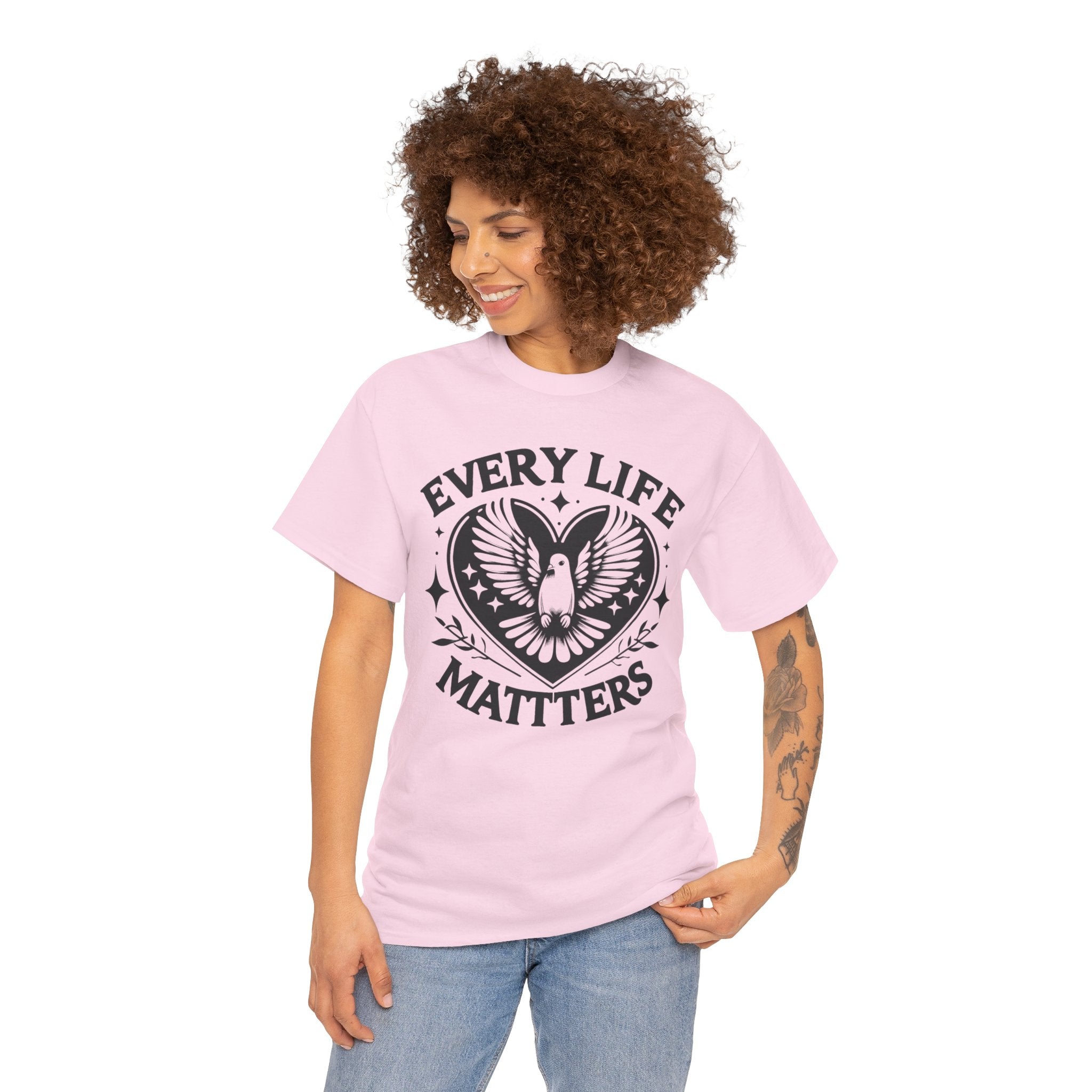 Every Life Matters' T-Shirt for Advocacy and Unity, Empowerment in Action