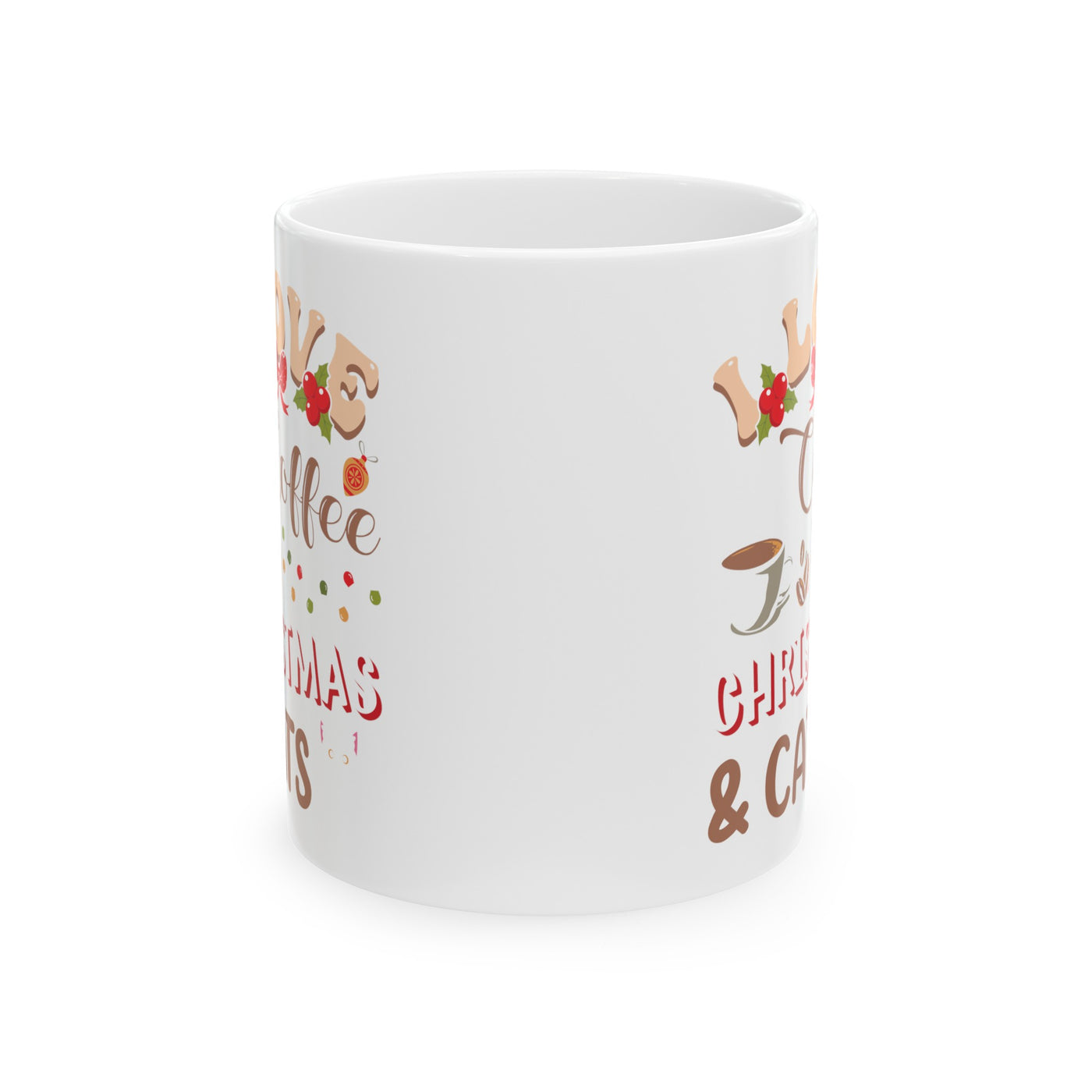 Meowy Christmas Cat Lover's Mug: Purrfect Holiday Coffee Cup