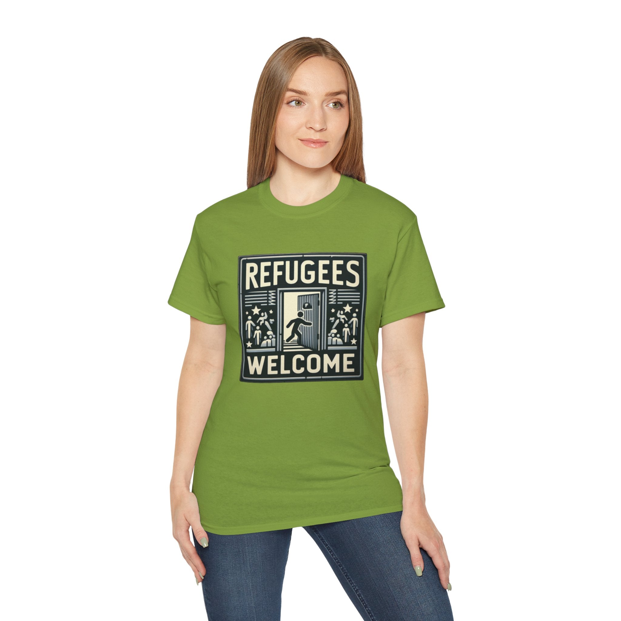 Empathy in Action: Refugee Welcome T-Shirt - Wear Your Support Proudly