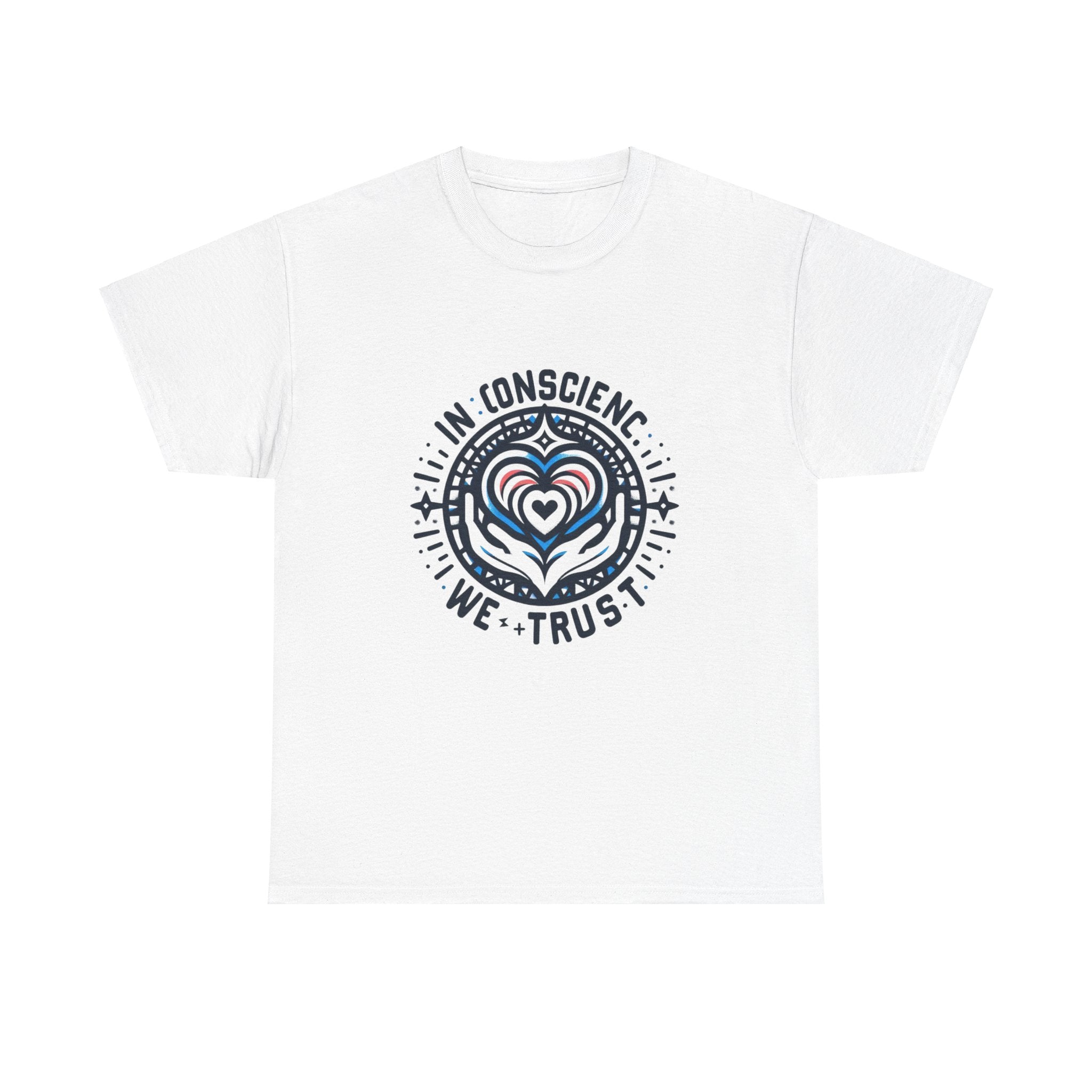 In Conscience We Trust Graphic T-Shirt: Embrace Your Values in Style"