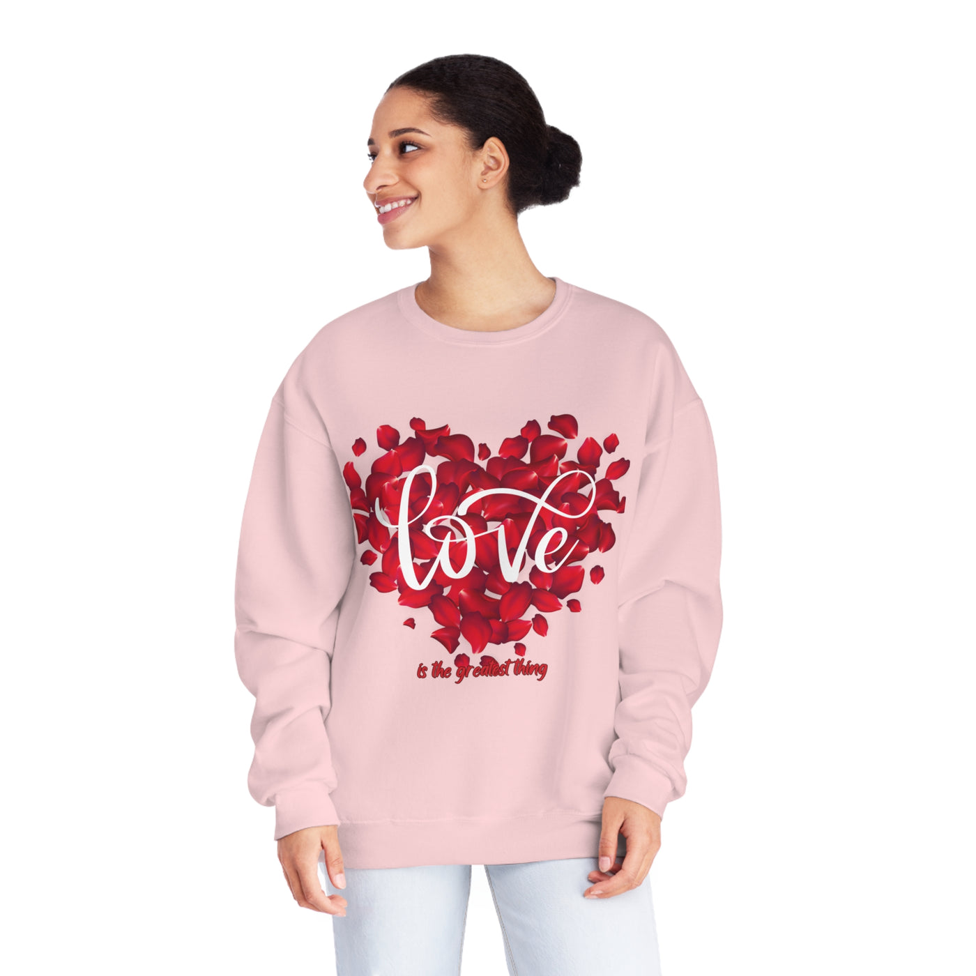 Love is the Greatest Thing Valentine's Day Sweatshirt - Cozy & Romantic Crewneck