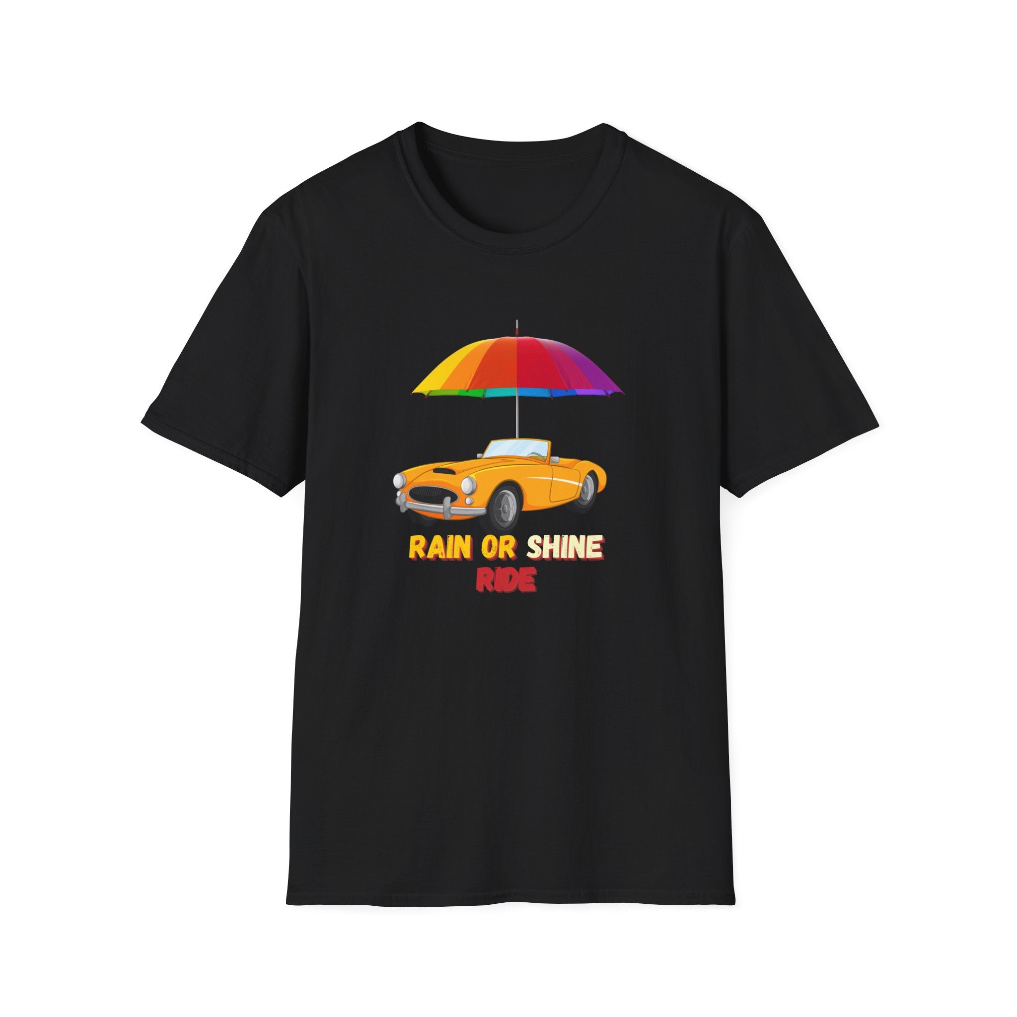 Conquer Any Weather: The Rain or Shine Ride T-Shirt