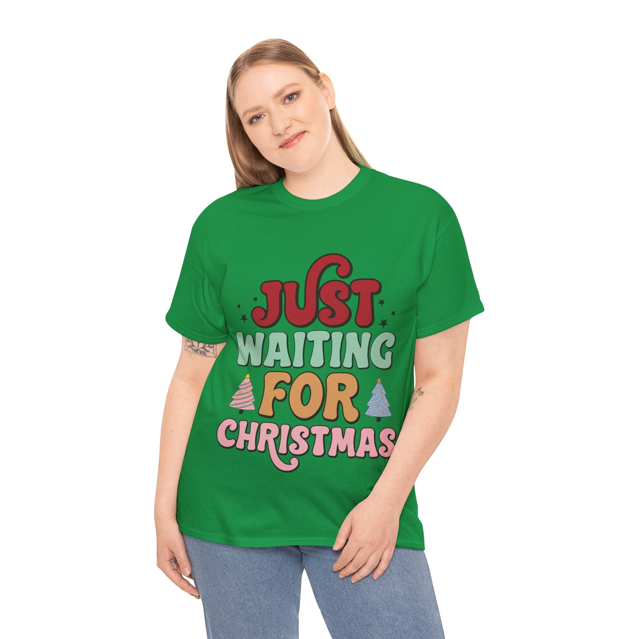 Countdown to Christmas Tee: Just Waiting for Santa Shirt