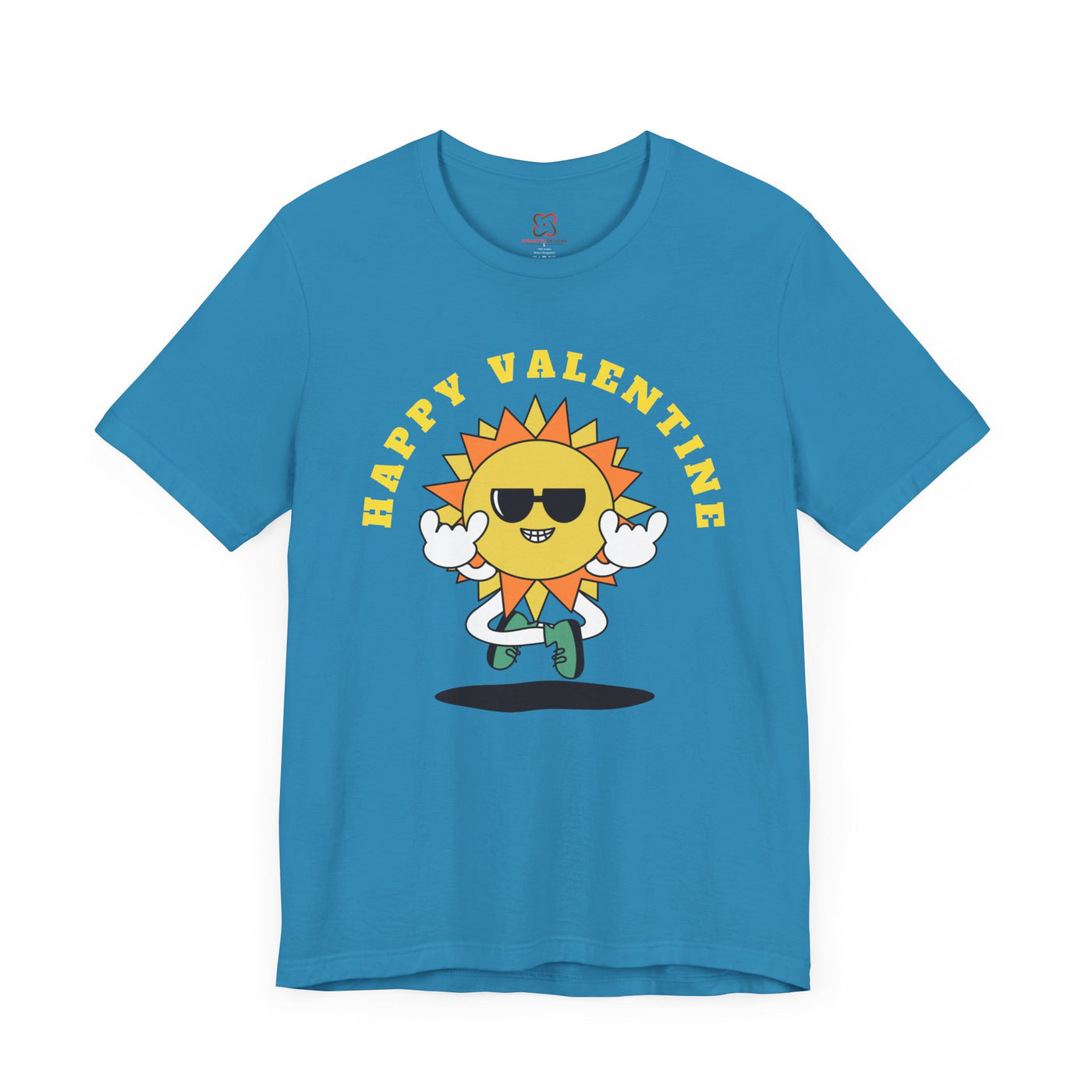 Happy Valentine's Day T-Shirt - Cute & Festive Heart Design