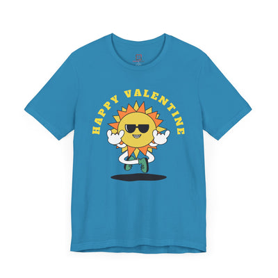 Happy Valentine's Day T-Shirt - Cute & Festive Heart Design