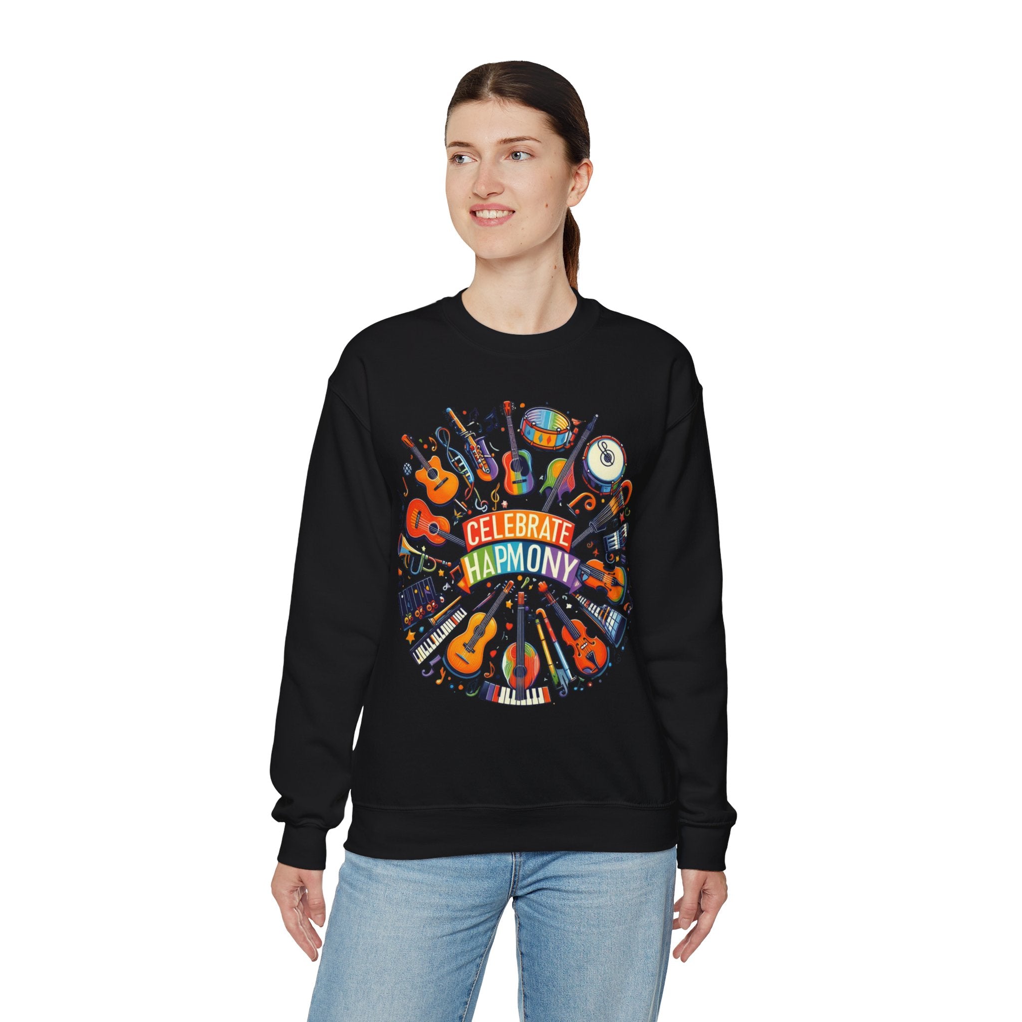 Celebrate Harmony Sweatshirt: Embrace Comfort and Style in Every Stitch