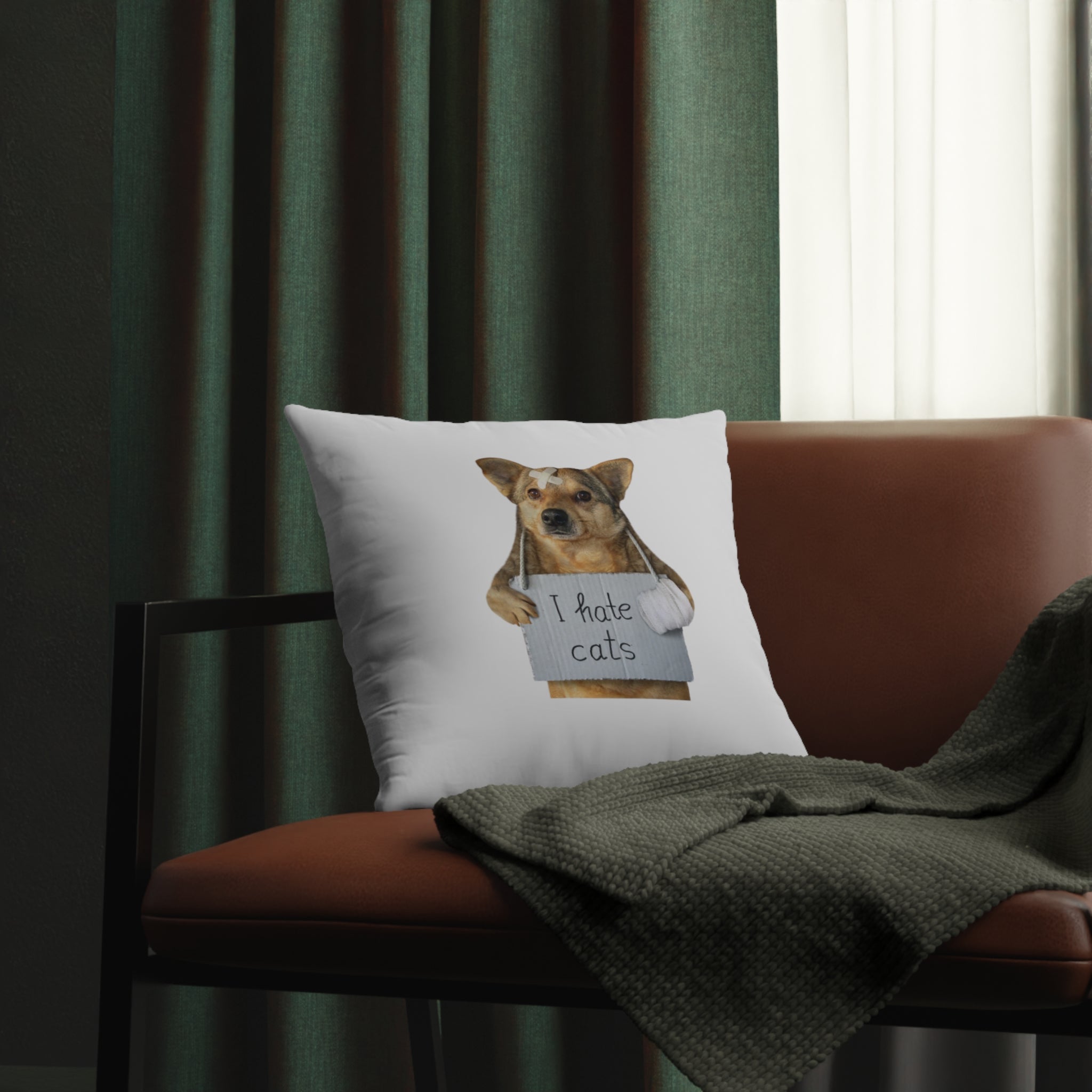 Premium Anti-Cat Pillow - Say Goodbye to Feline Frustration with Our Exclusive No-Cat Zone Cushion