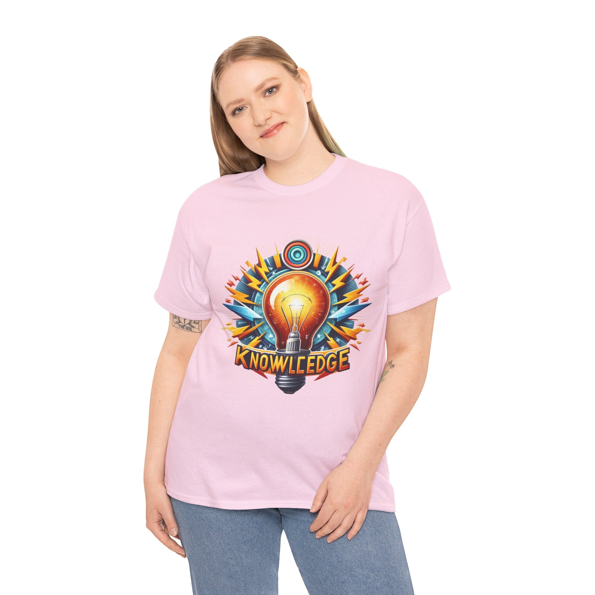 Empowerment Collection: 'Knowledge is Power' Inspirational T-Shirt