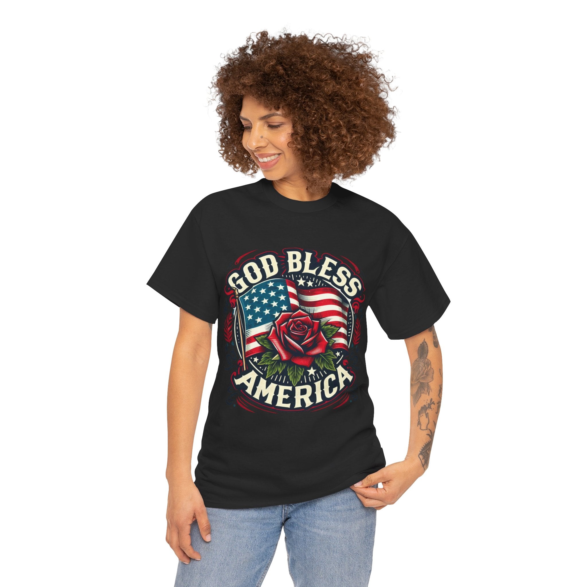 God Bless America T-Shirt: Patriotic Tee for Proud Americans