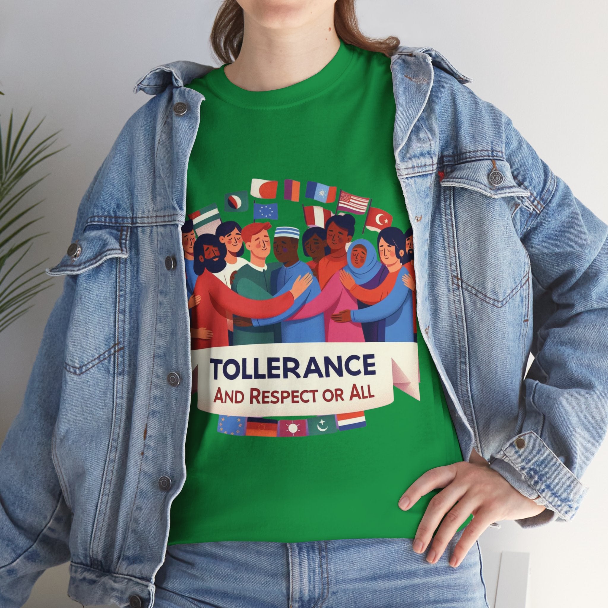 Empathy in Every Thread: Tolerance and Respect for All T-Shirt