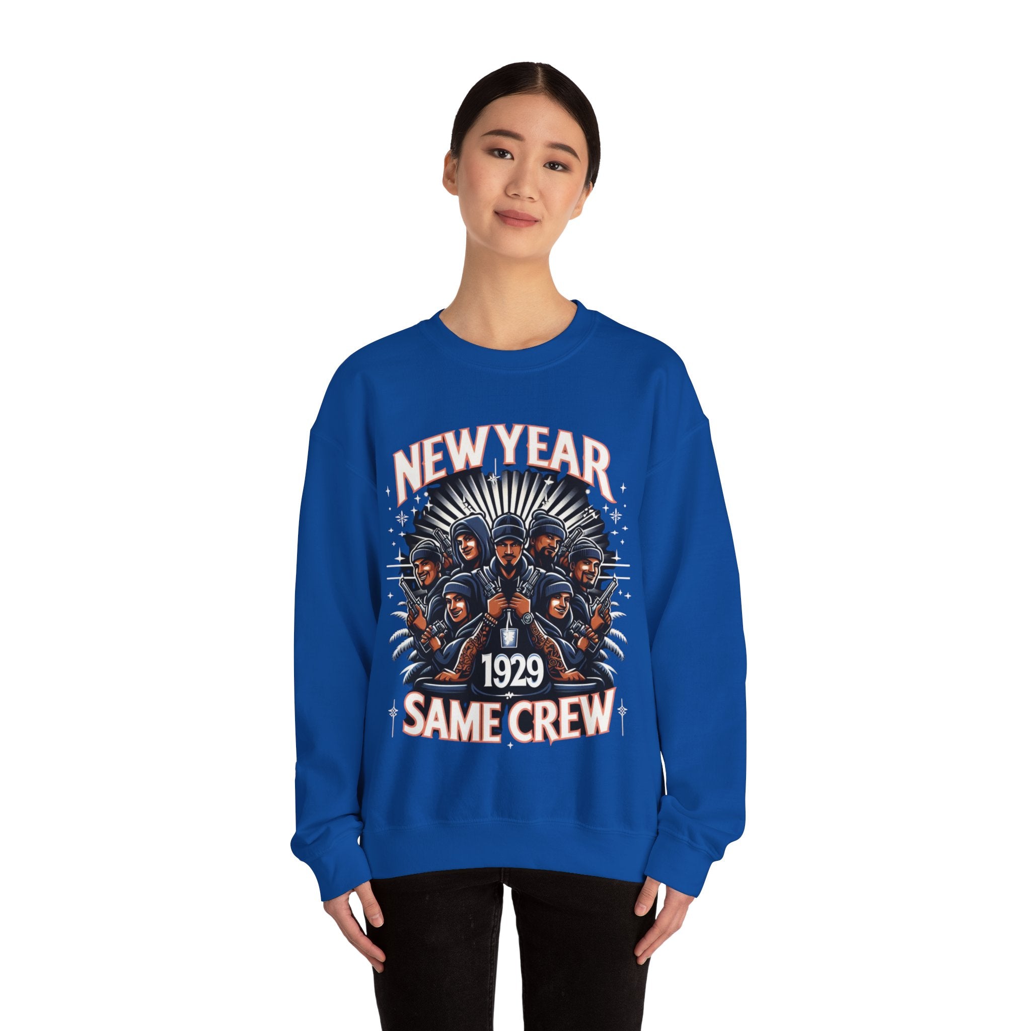 Ring in the New Year with Your Crew: New Year, Same Awesome Crew Sweatshirt!