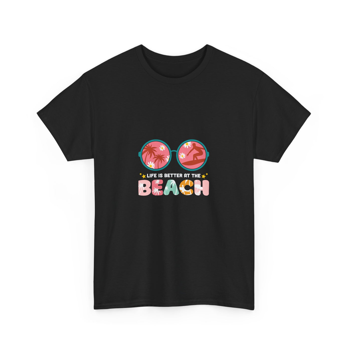 Escape to Paradise: Life's Better at the Beach T-Shirt