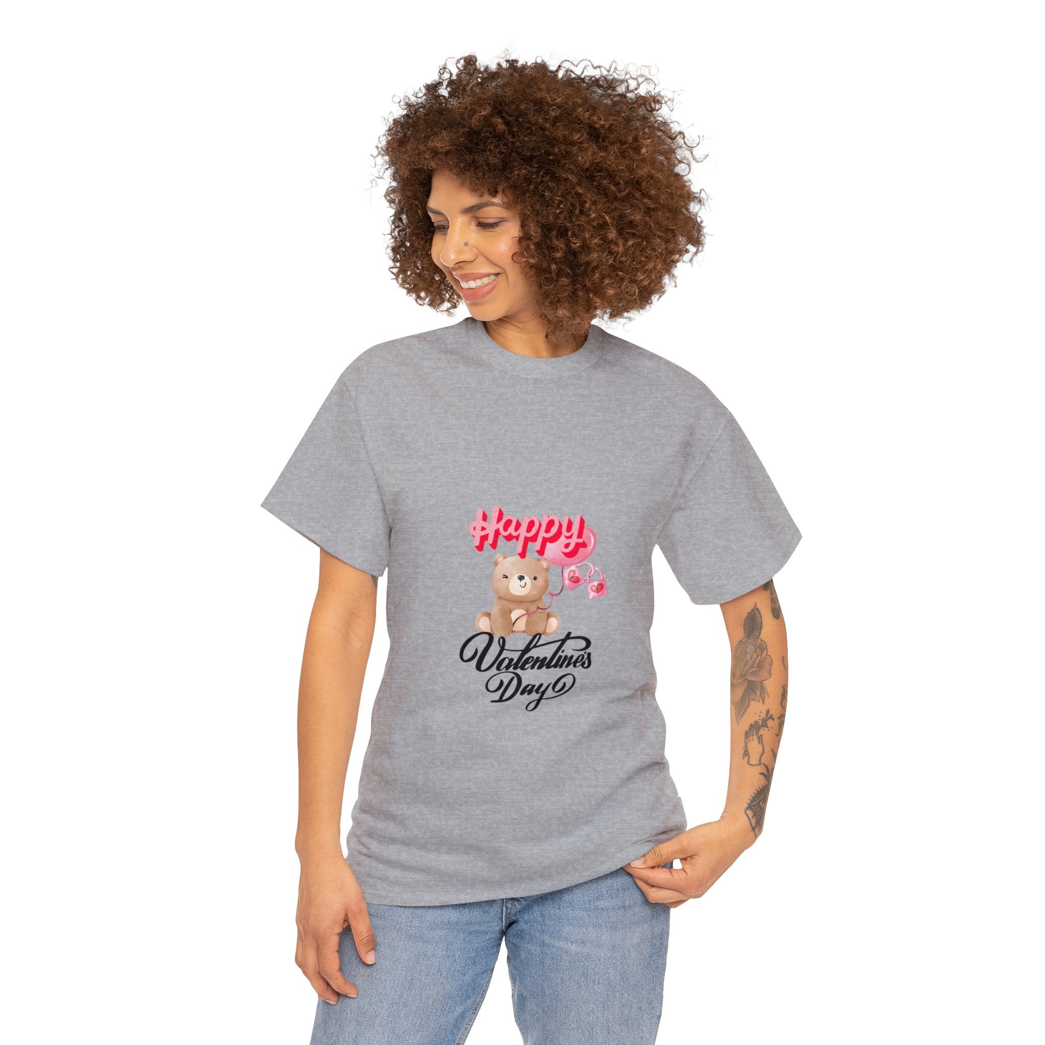 Happy Valentine's Day T-Shirt for Couples | Romantic Tee for Him and Her, Heartfelt Love