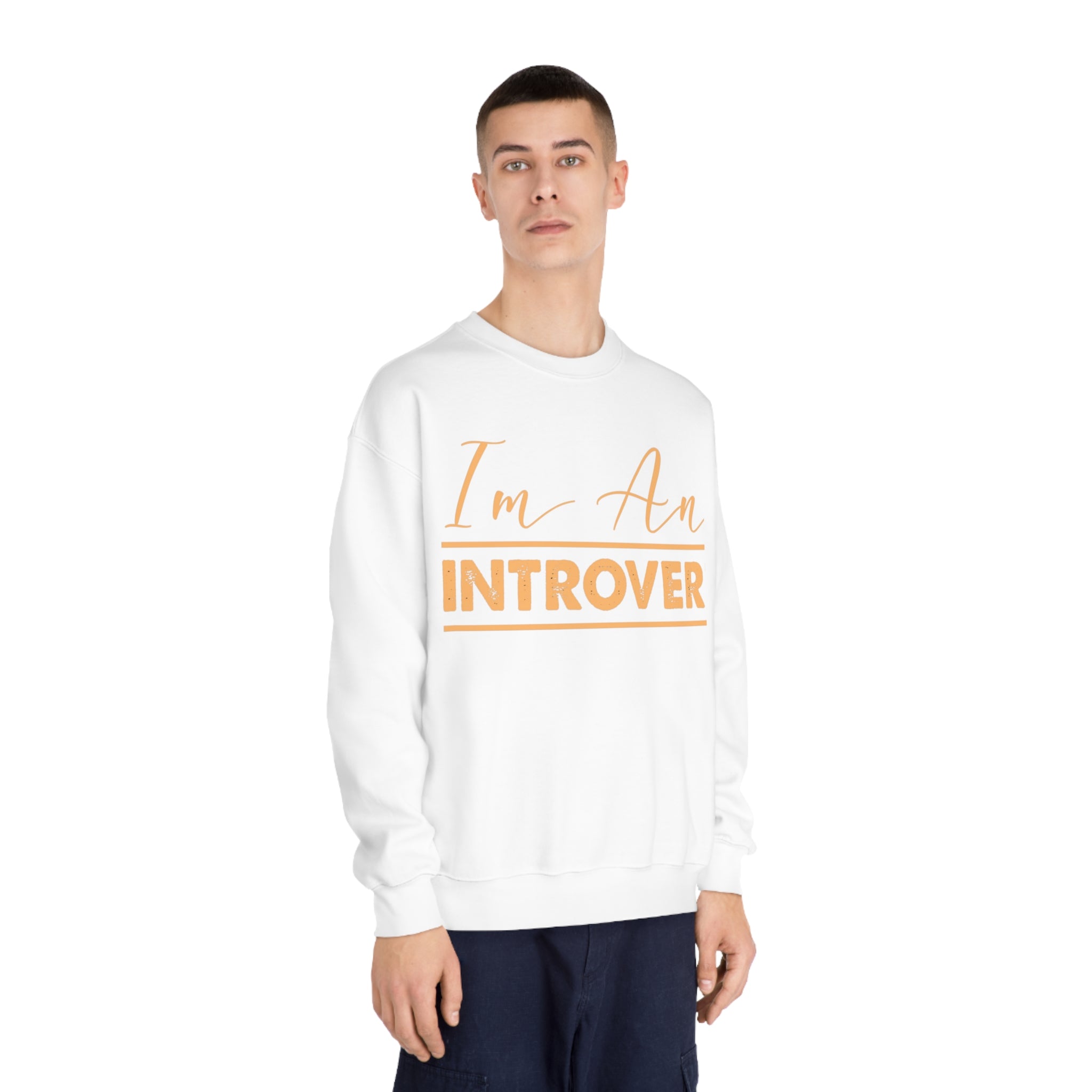 Cozy Introvert Vibes Sweatshirt - Comfortable Top for Quiet Souls