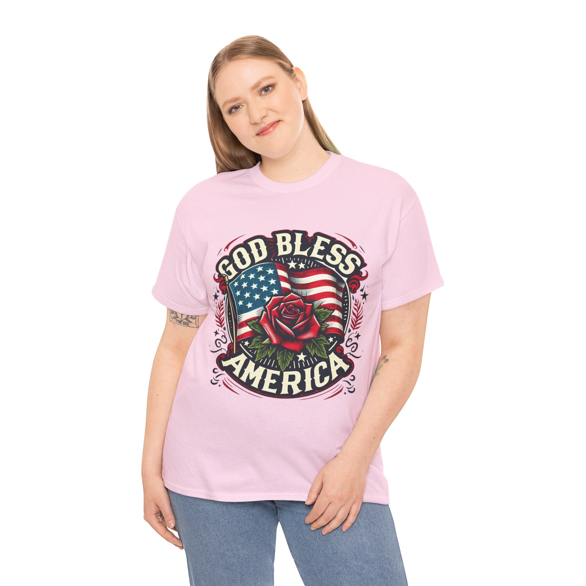 God Bless America T-Shirt: Patriotic Tee for Proud Americans