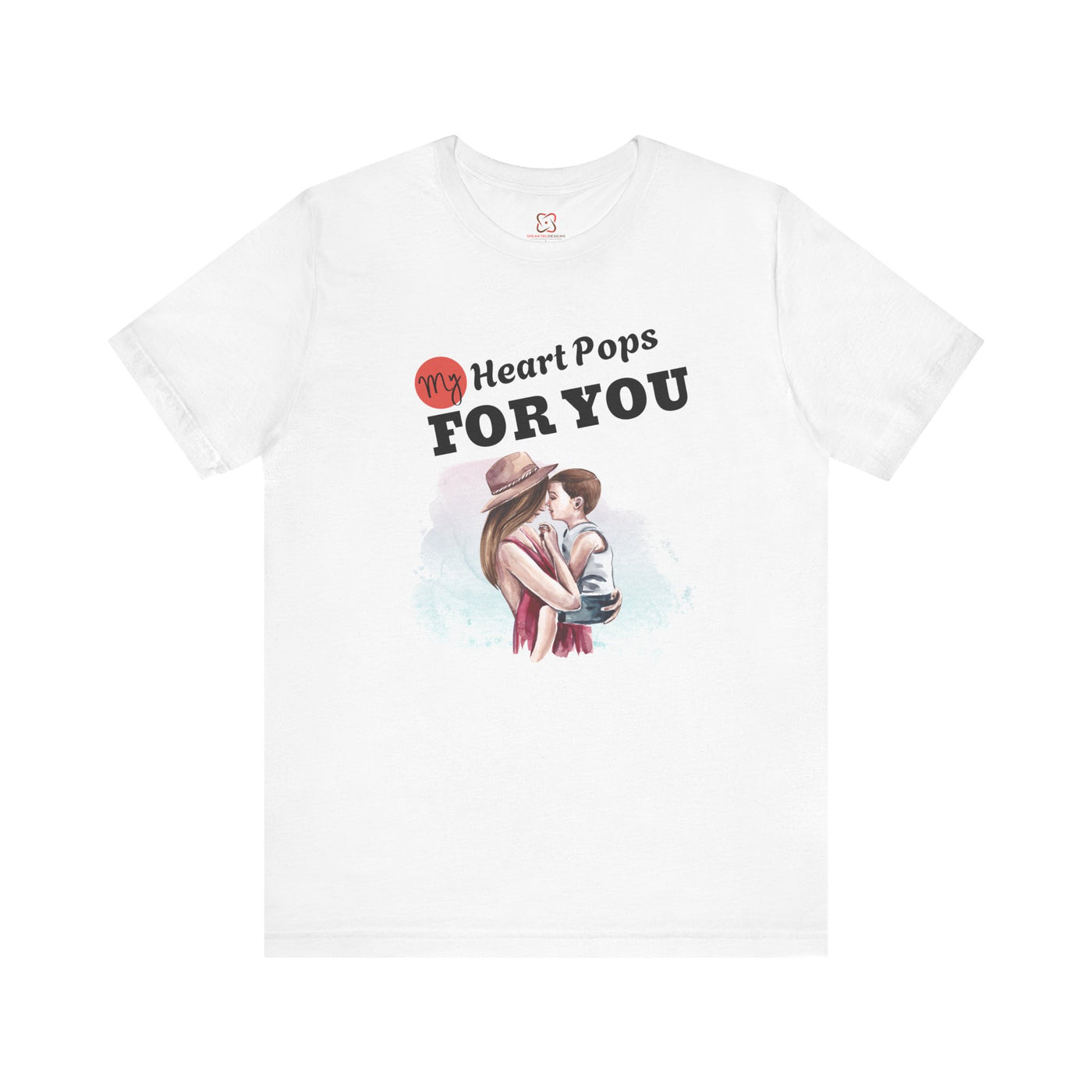 My Heart Pops for You Valentine's Day T-Shirt - Cute & Playful Graphic Tee