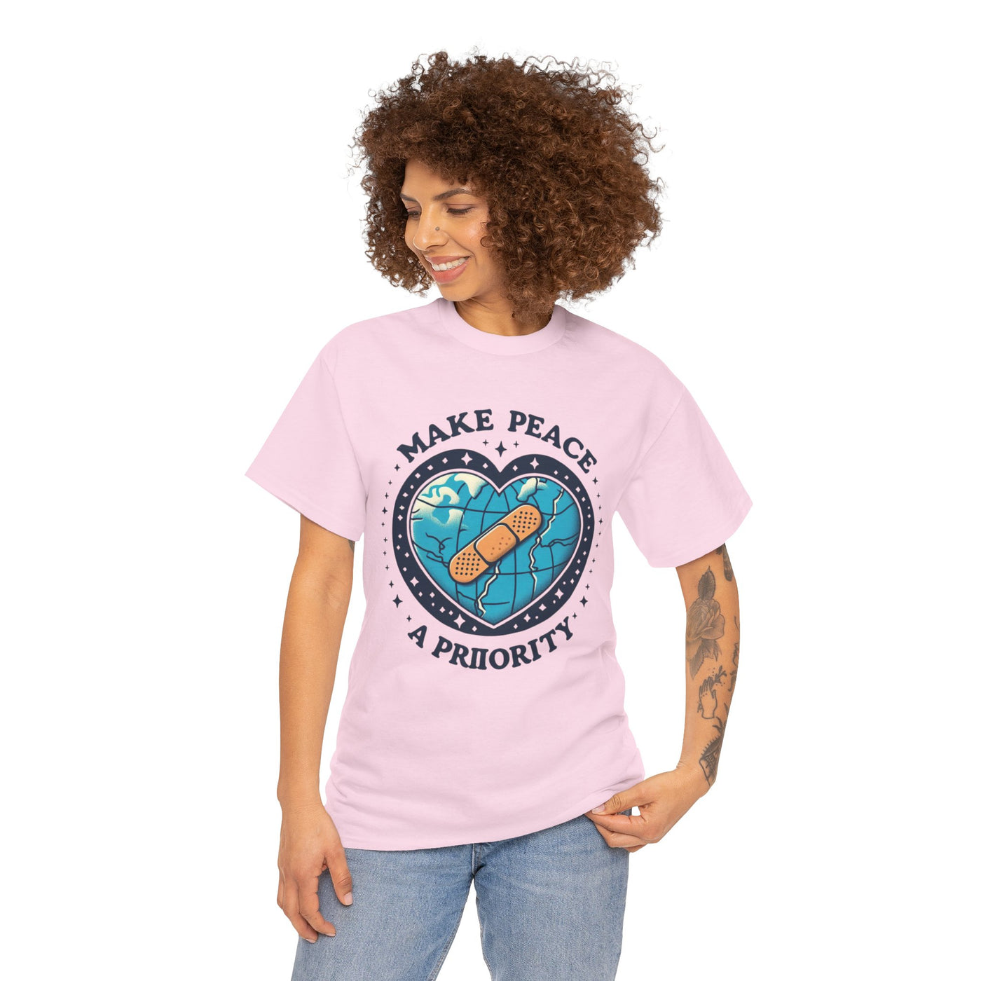 Make Peace a Priority Empowerment T-Shirt