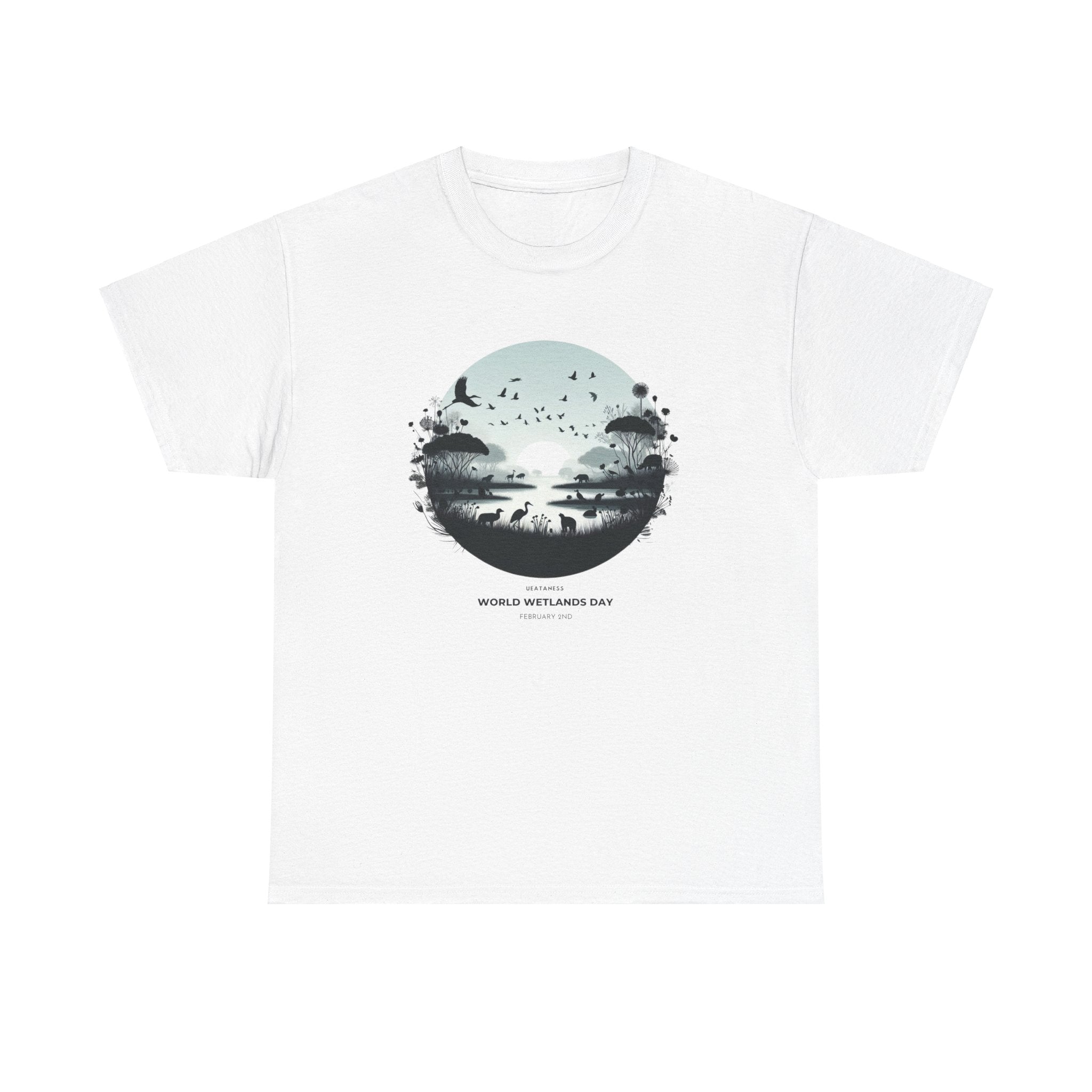 World Wetlands Day Commemorative T-Shirt: Celebrate Nature's Sanctuaries in Style