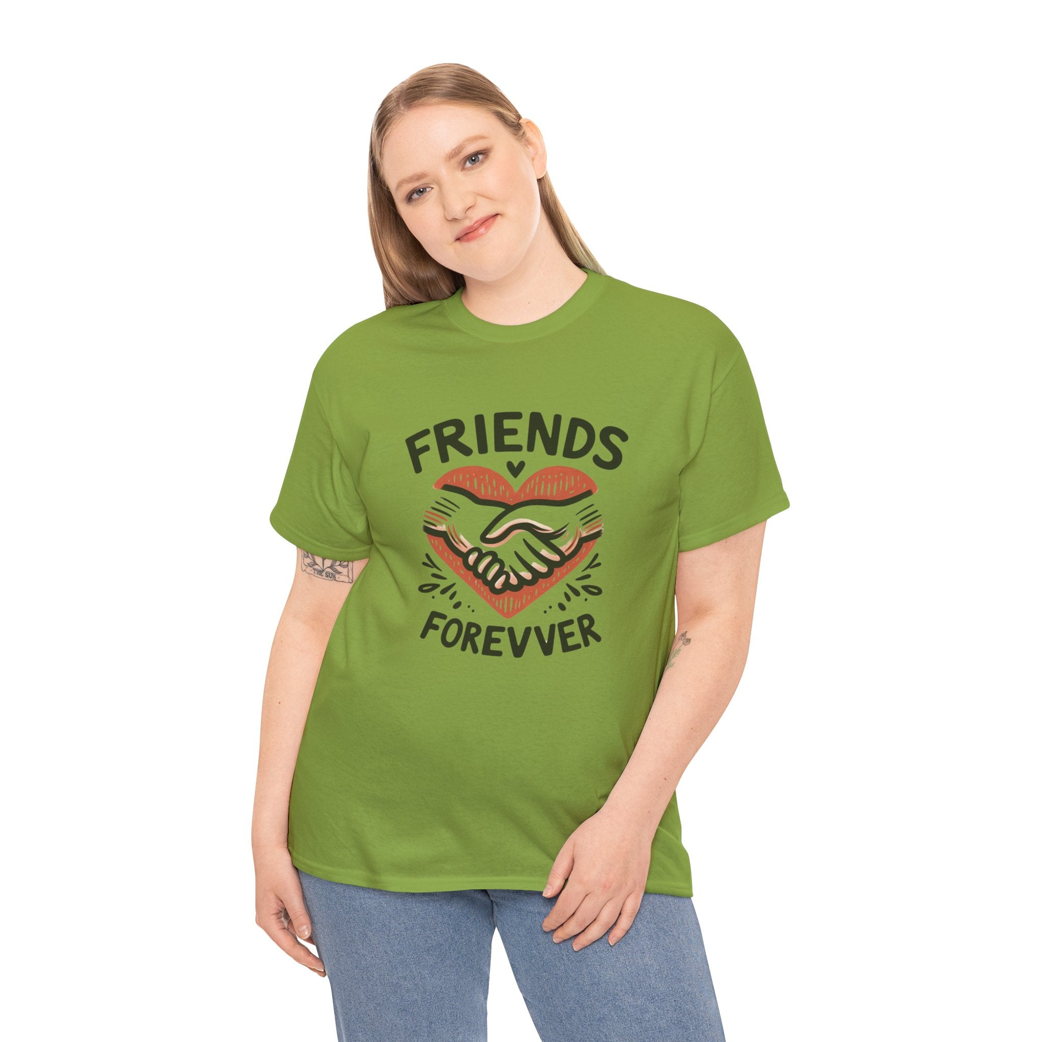 Friends Forever Graphic T-shirt: Celebrate Unbreakable Bonds in Style