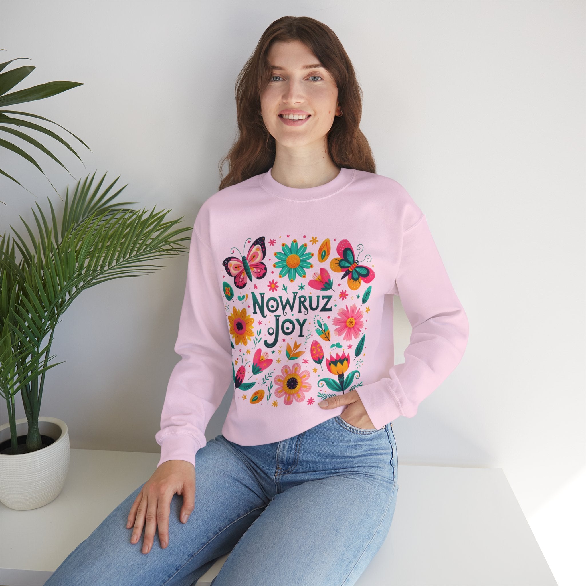 Nowruz Joy Sweatshirt: Celebrate Persian New Year in Style