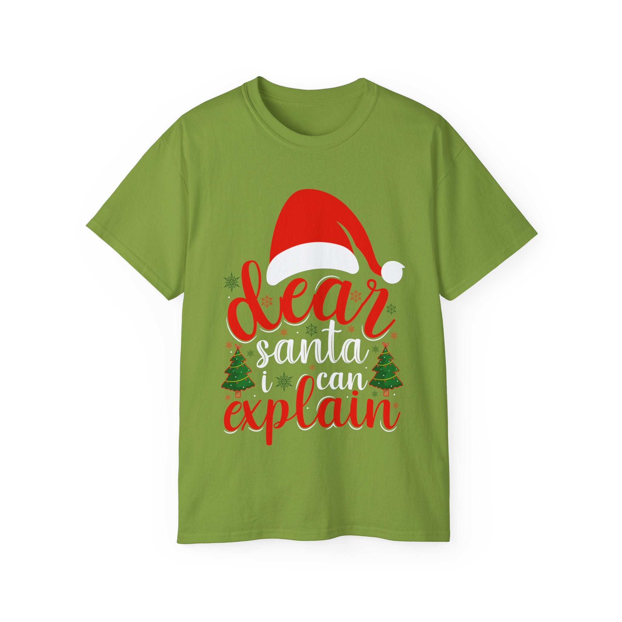 Dear Santa, I Can Explain - Funny Christmas Tee