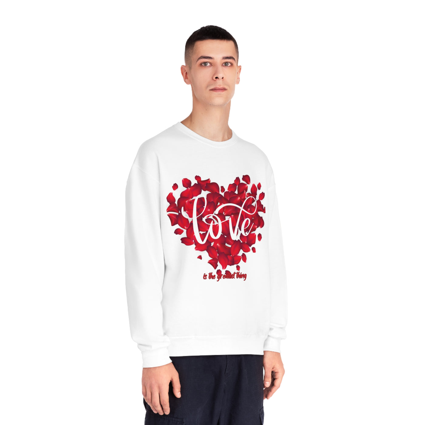 Love is the Greatest Thing Valentine's Day Sweatshirt - Cozy & Romantic Crewneck