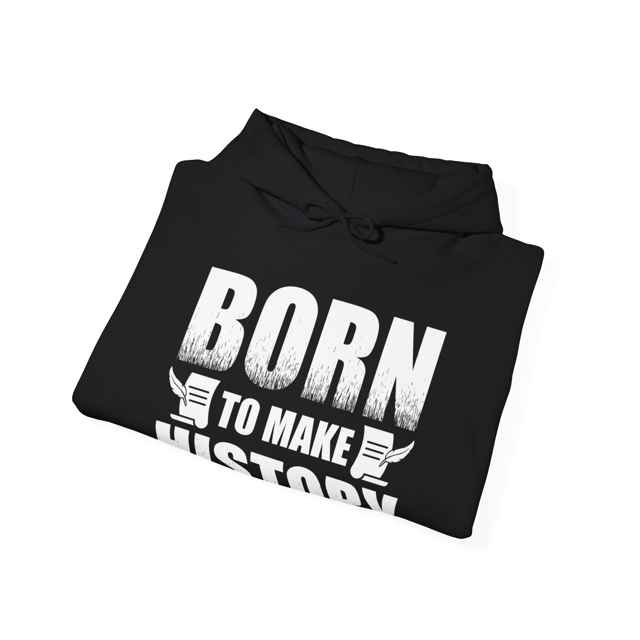 Vintage-Inspired Born to Make History Hoodie – Retro Ice Skating Champion Sweatshirt