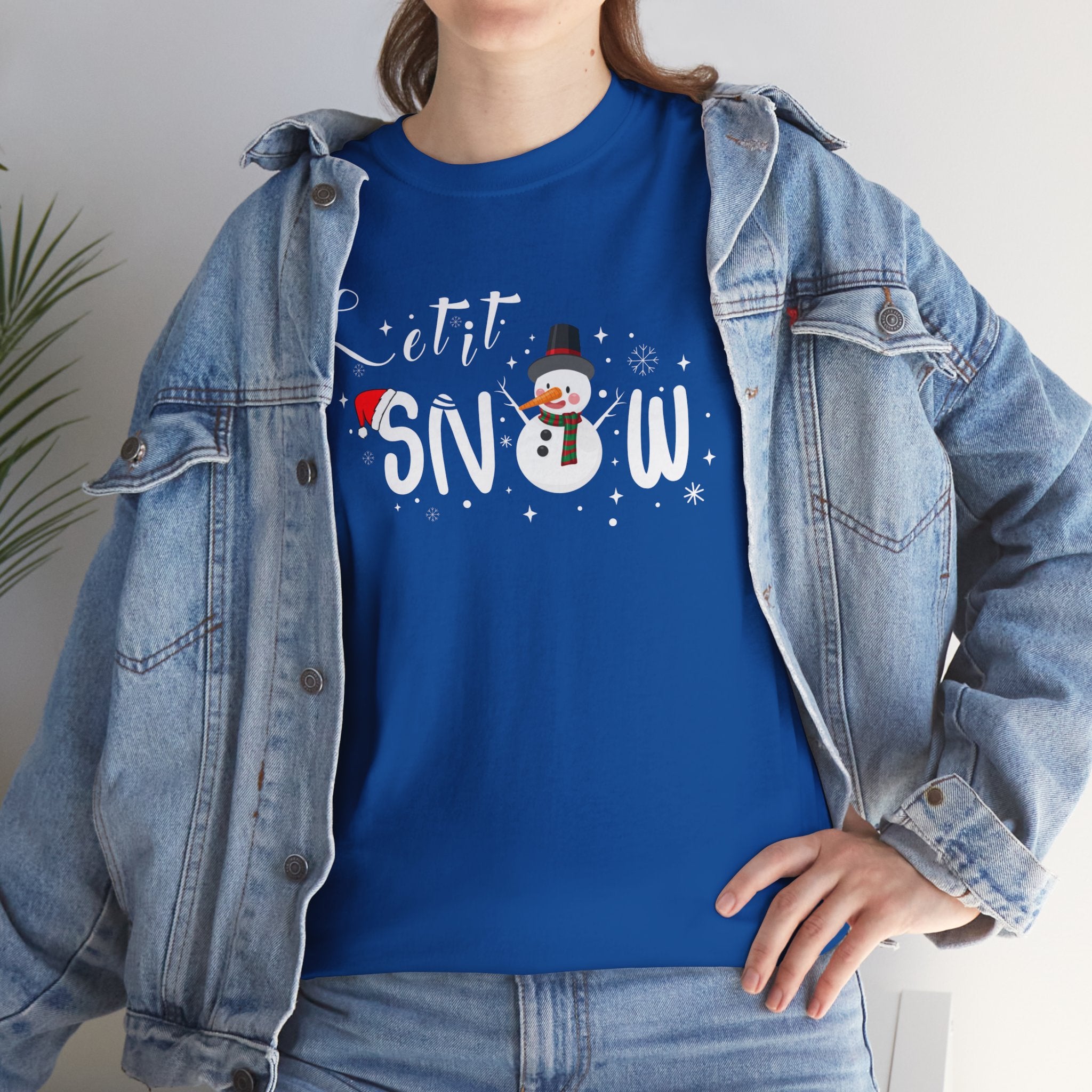 Let It Snow Graphic Tee: Embrace Winter Vibes in Style