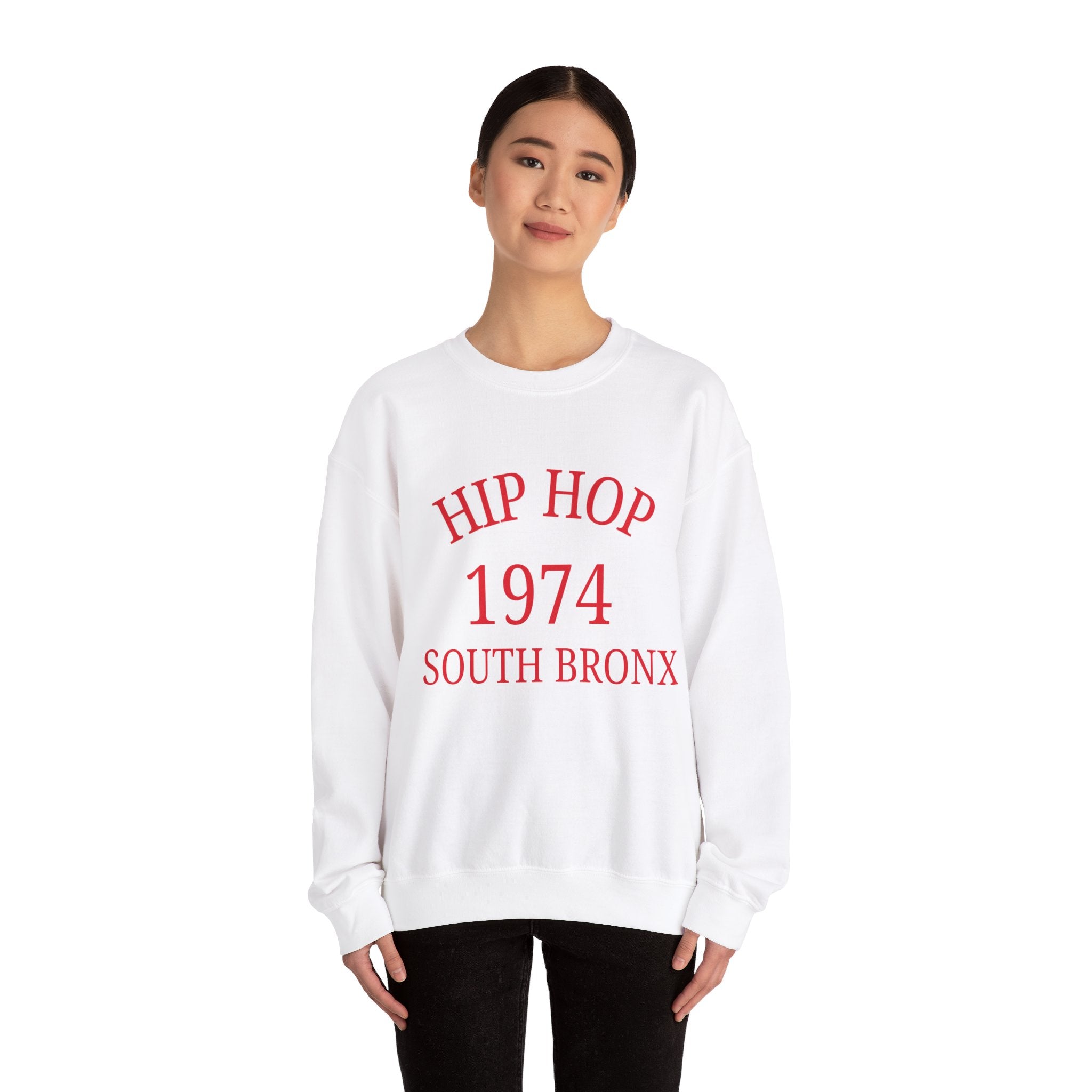 1974 South Bronx Hip Hop Sweatshirt - Vintage Style Tribute