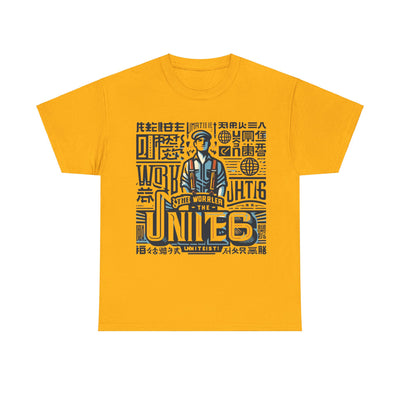 International Labor Day T-Shirt: Global Unity, One Language