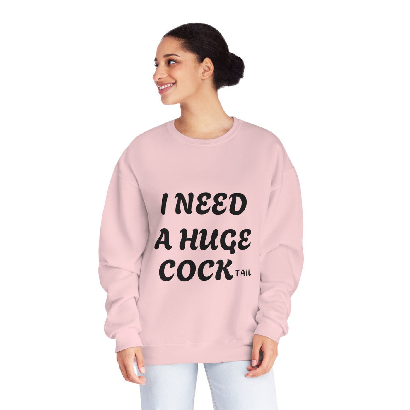 I Need a Huge COCK Tail Sweatshirt, Funny Adult Humor Drinking Gift T-Shirt, Inappropriate Shirts, Funny Saying Shirt