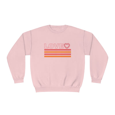 Valentine's Day Love Sweatshirt - Cozy & Cute for Couples, Galentine's, or Self-Love