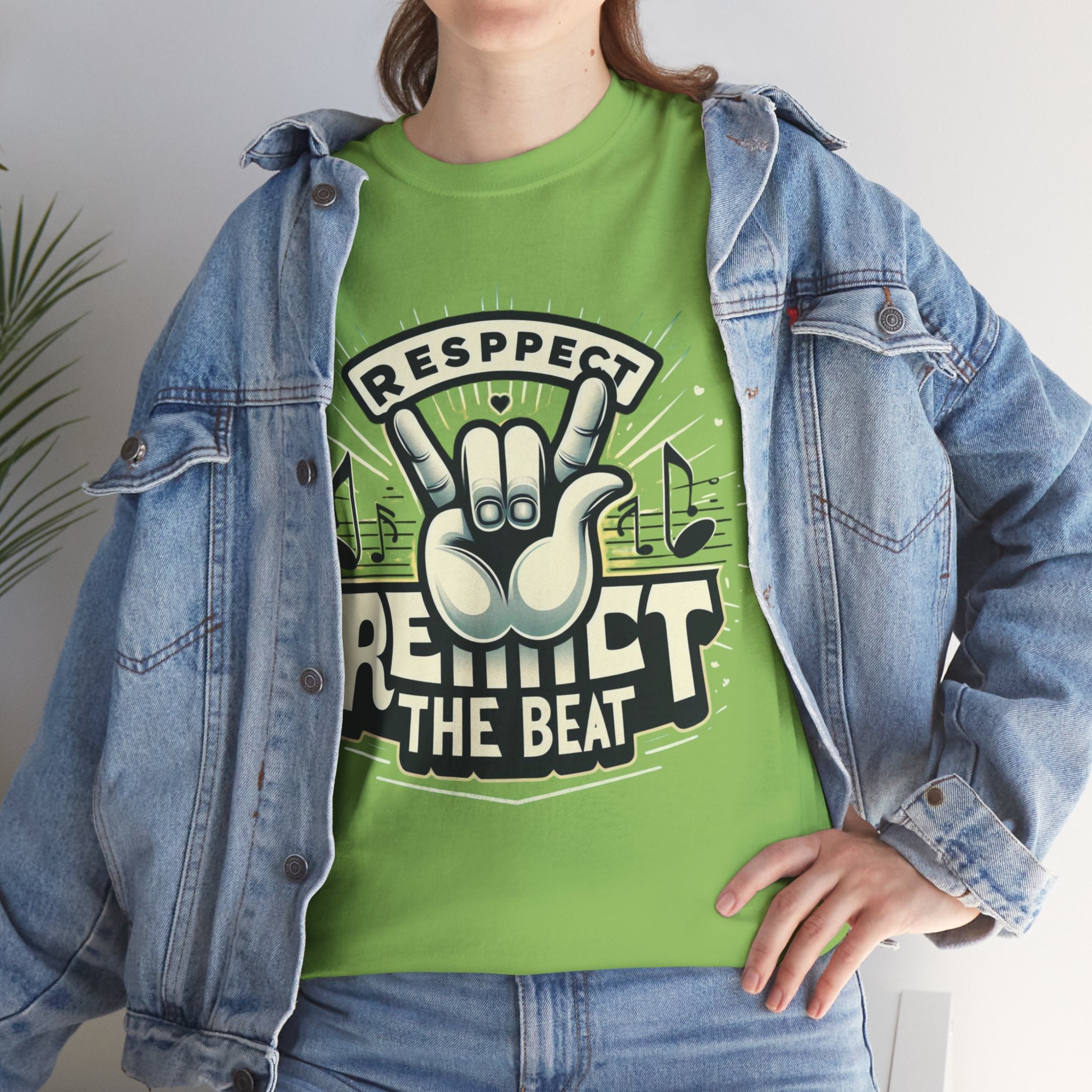 Respect the Beat T-Shirt: Embrace Your Rhythm in Style