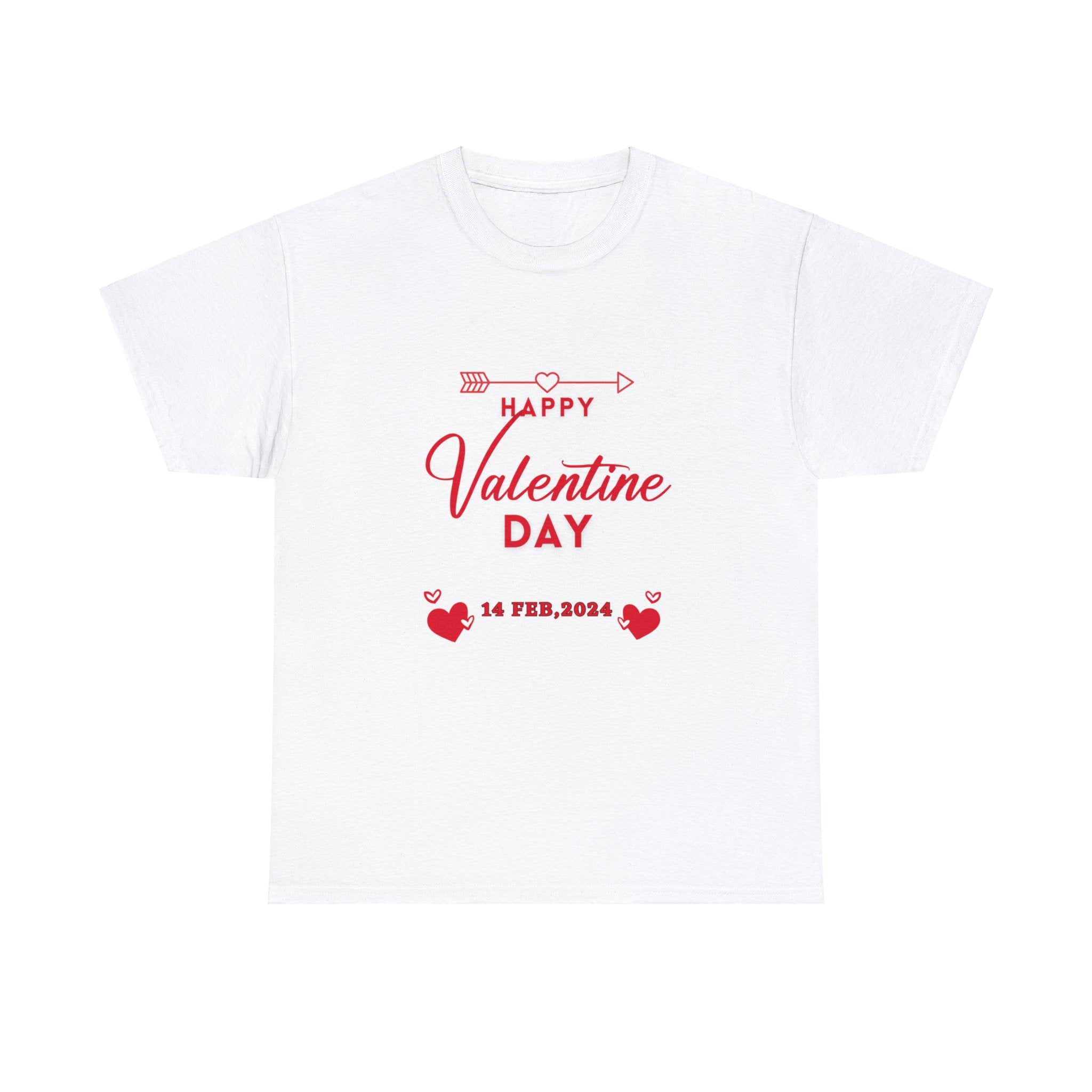 Celebrate Love in Style with Our Exclusive Happy Valentine's Day T-Shirt - Limited Edition Design for a Memorable Affair